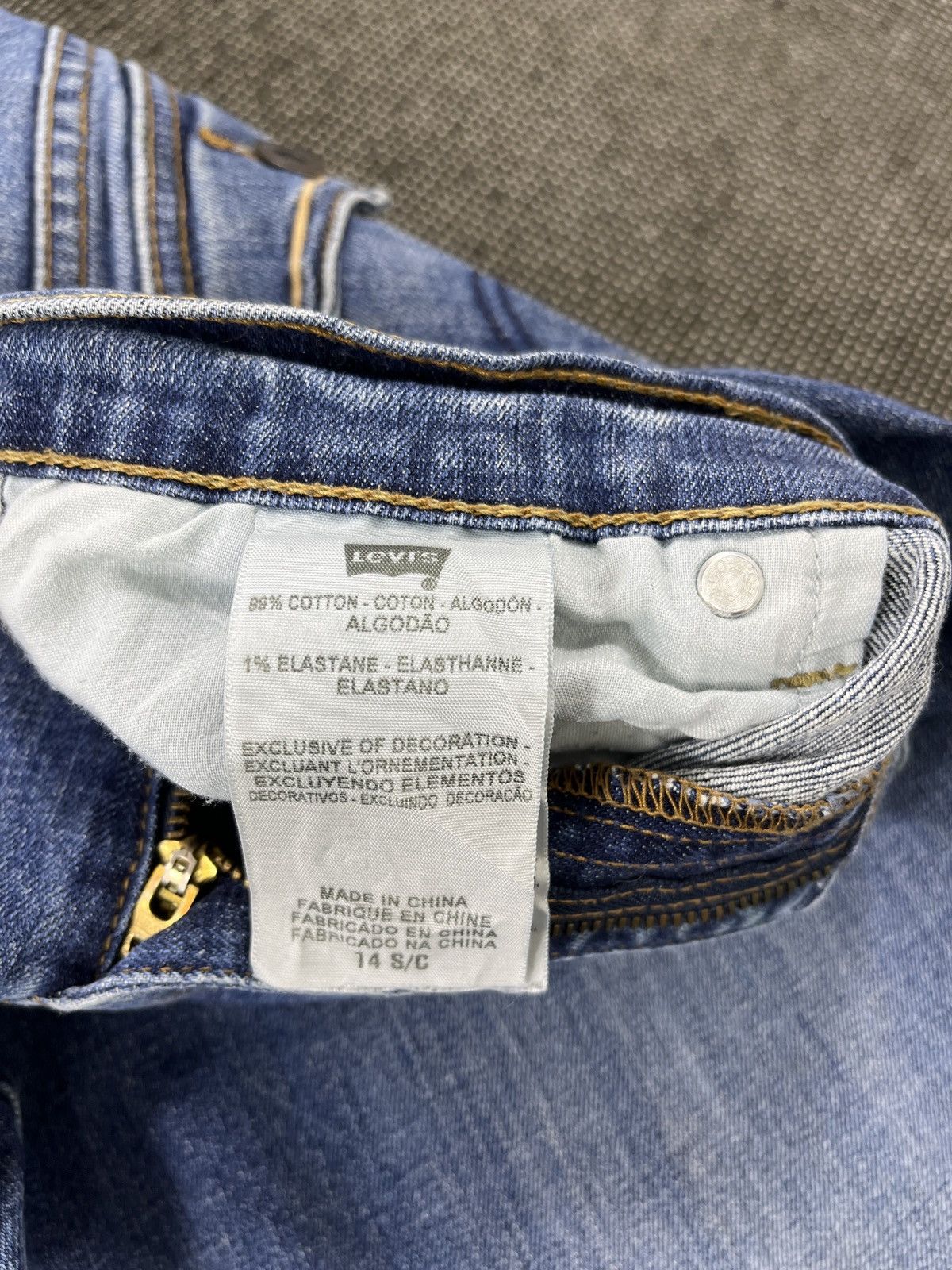 Levi's × Vintage Vintage levis 515 Flare Jeans - JP093 Size 35" - 8 Thumbnail