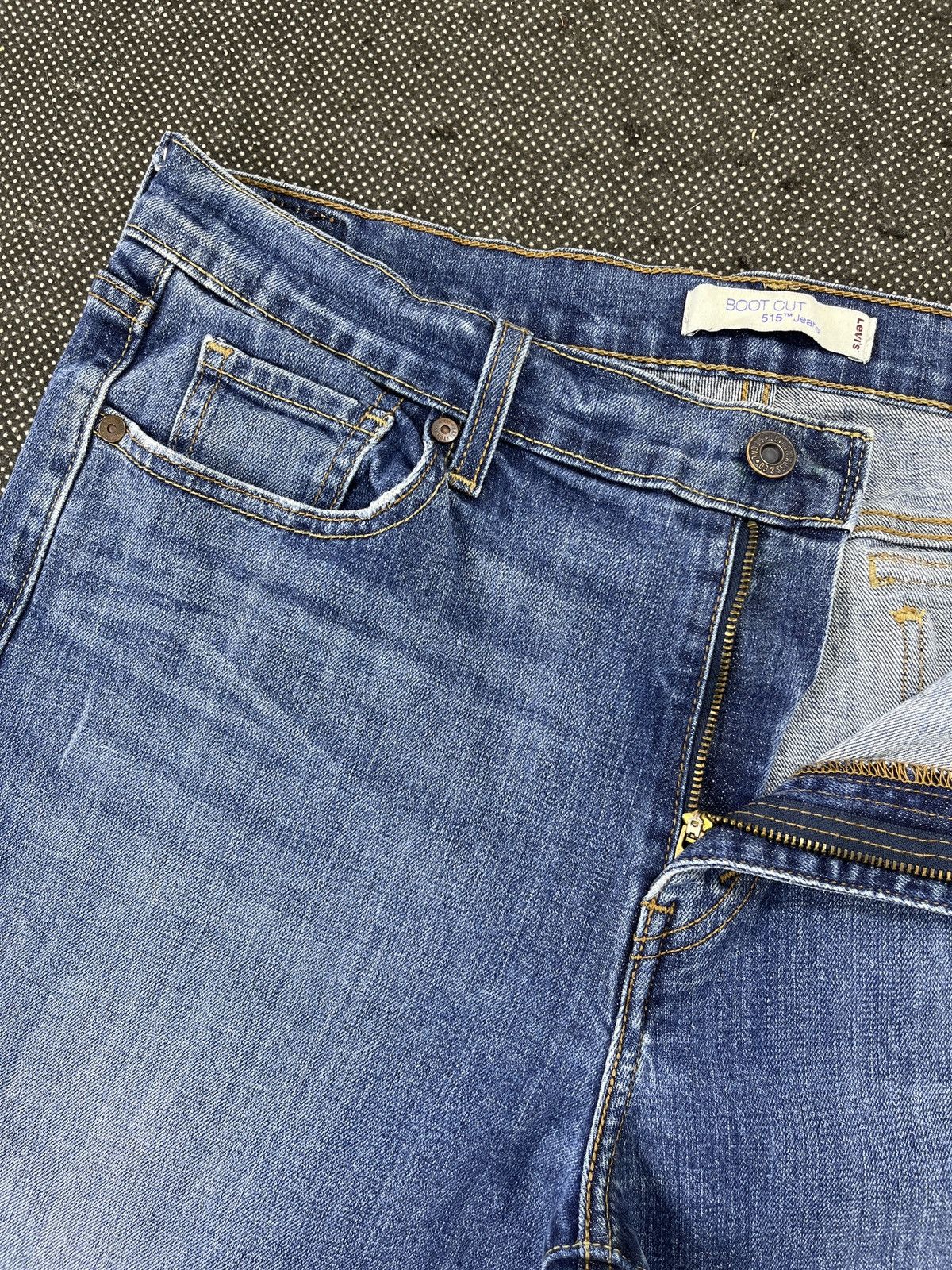 Levi's × Vintage Vintage levis 515 Flare Jeans - JP093 Size 35" - 6 Thumbnail