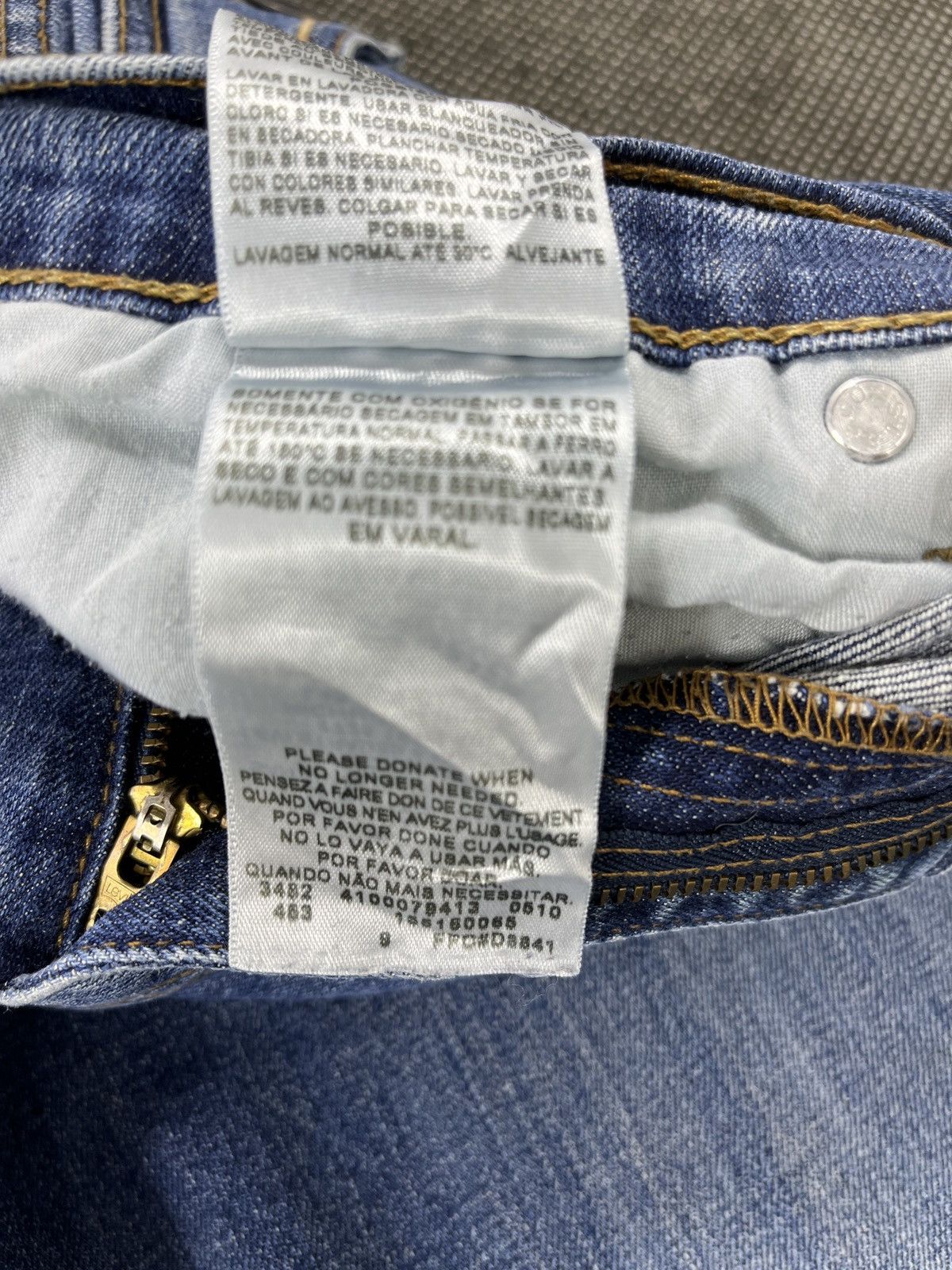 Levi's × Vintage Vintage levis 515 Flare Jeans - JP093 Size 35" - 9 Thumbnail