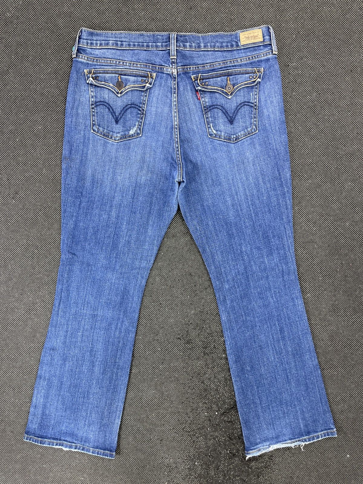Levi's × Vintage Vintage levis 515 Flare Jeans - JP093 Size 35" - 2 Thumbnail