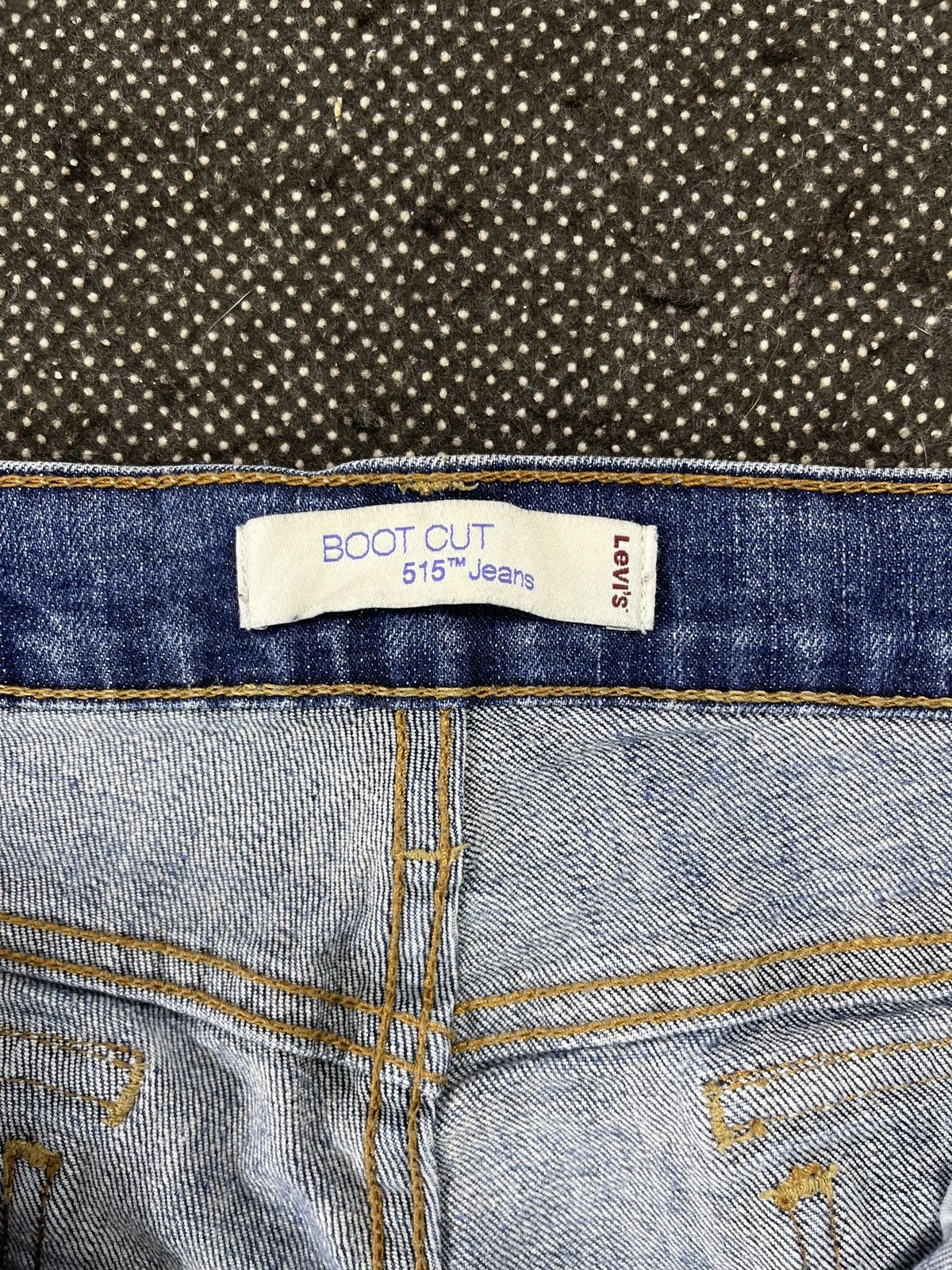 Levi's × Vintage Vintage levis 515 Flare Jeans - JP093 Size 35" - 7 Thumbnail