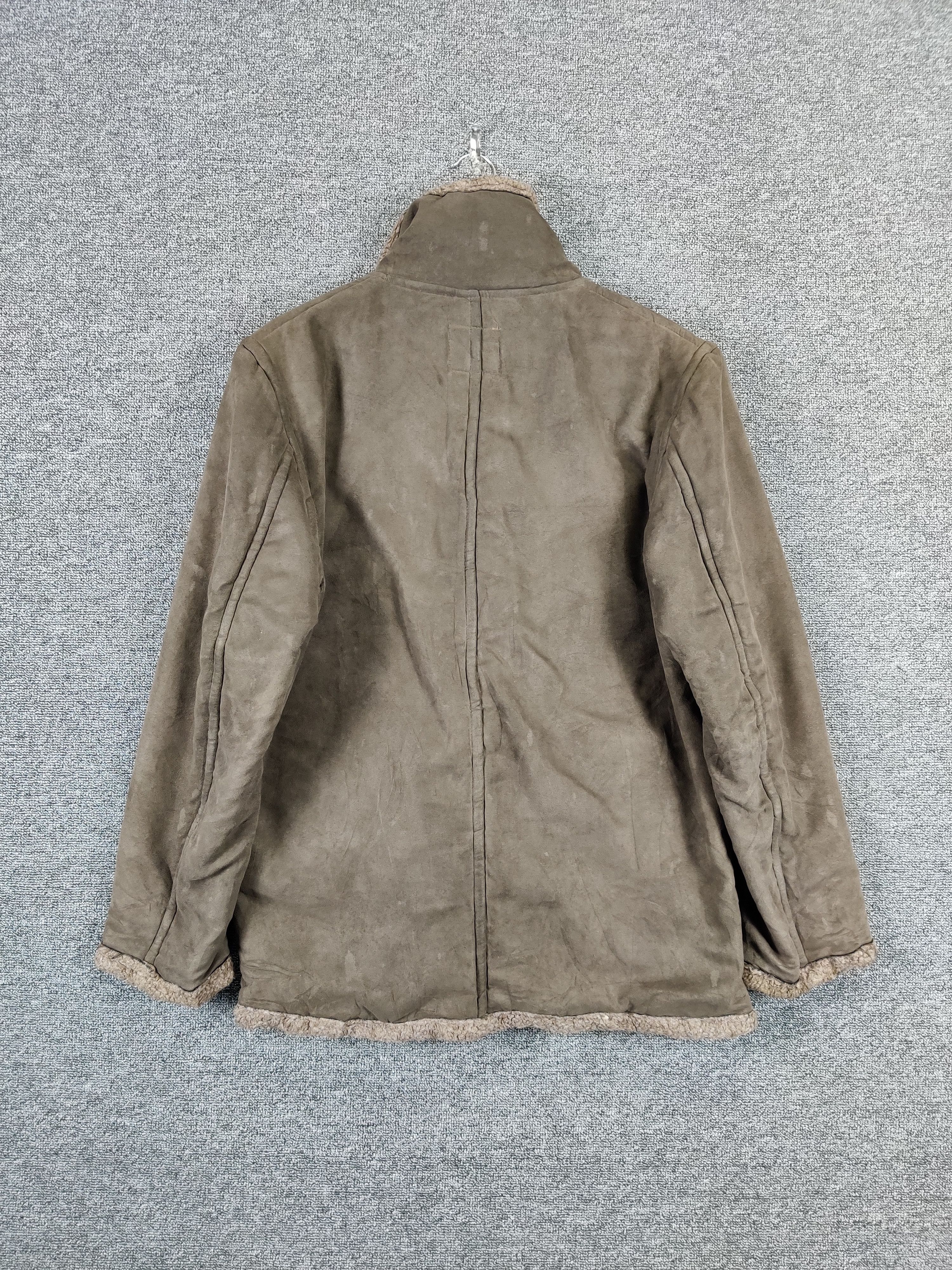 Japanese Brand Vintage Japanese Brand Trimmer Jeans Fleece Sherpa Jacket Size US M / EU 48-50 / 2 - 10 Thumbnail