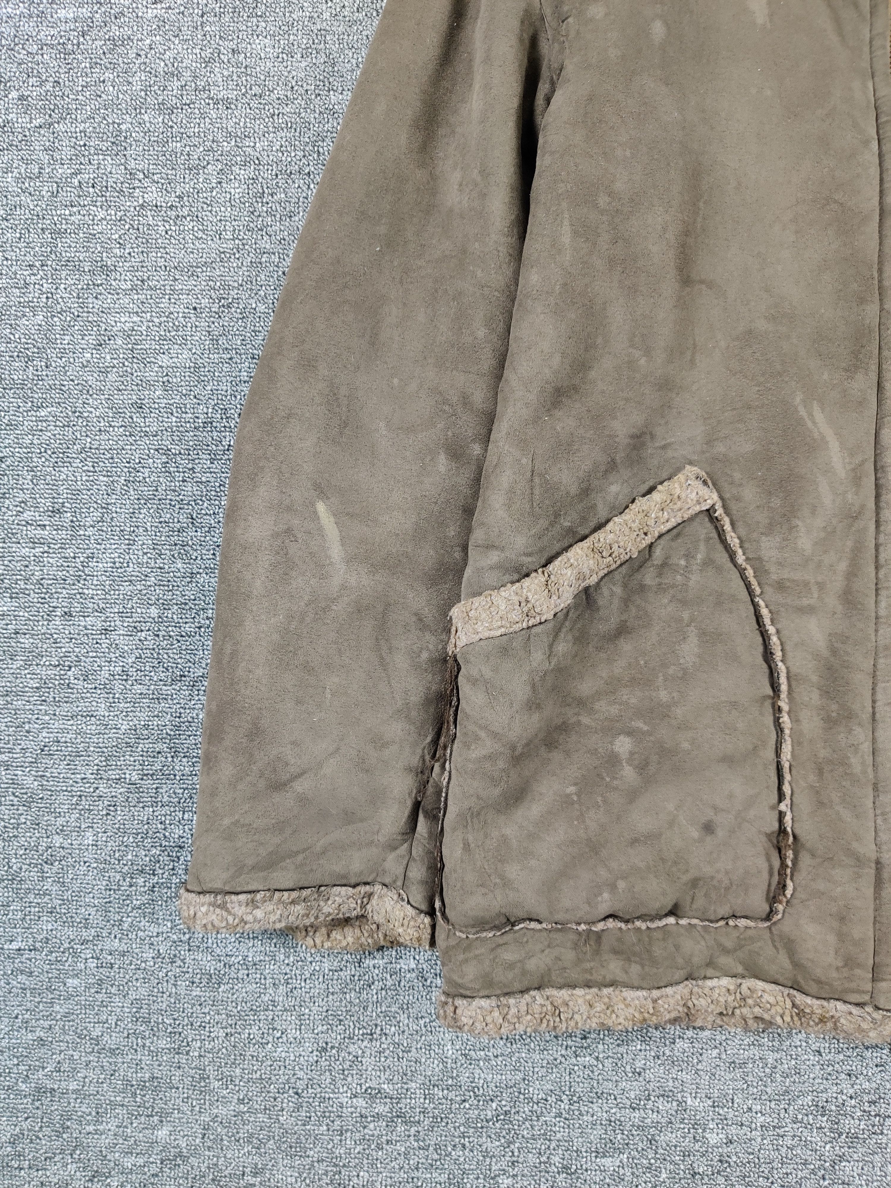 Japanese Brand Vintage Japanese Brand Trimmer Jeans Fleece Sherpa Jacket Size US M / EU 48-50 / 2 - 4 Thumbnail