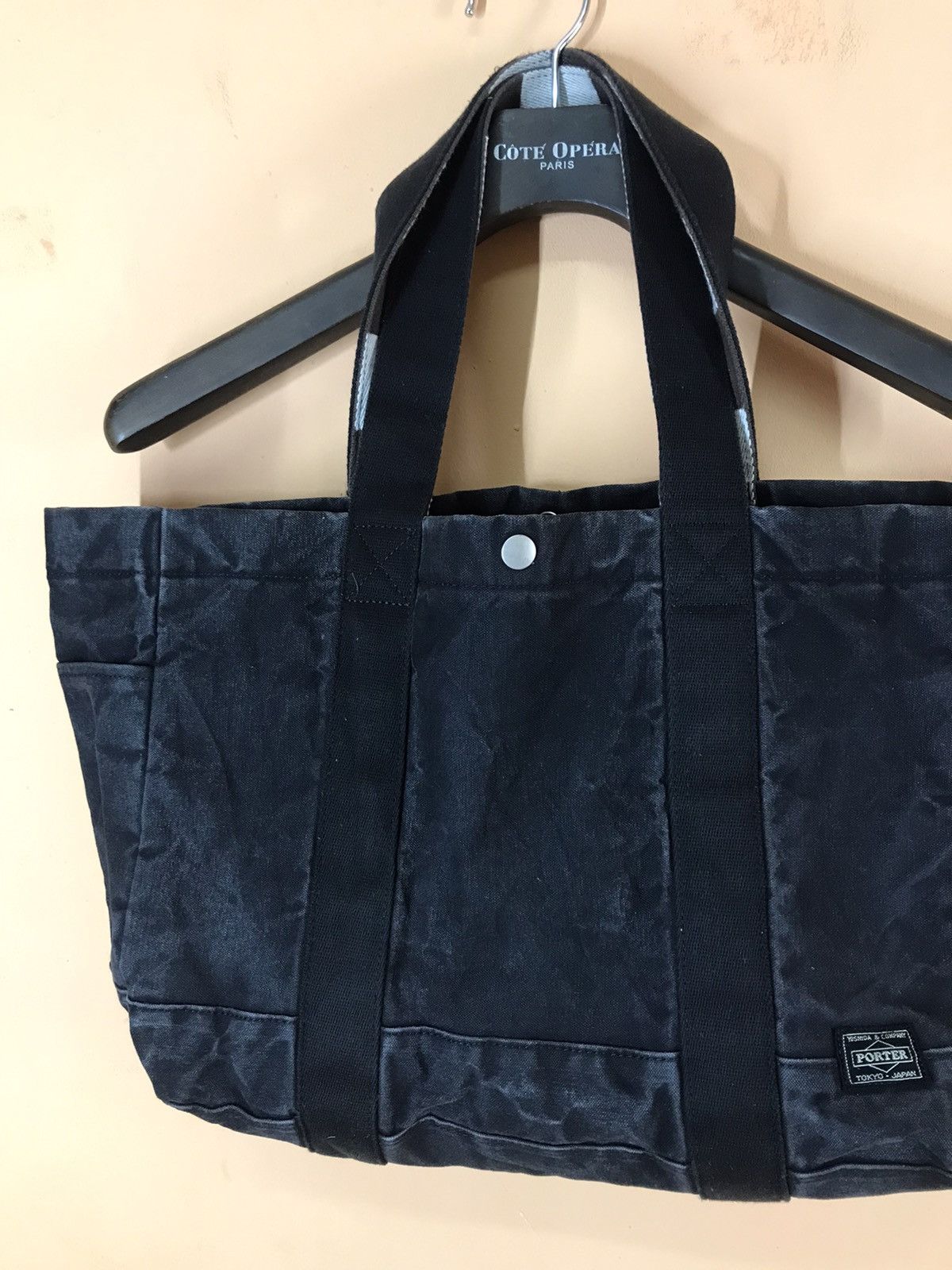 Head Porter × Porter Classic ‼️VTG PORTER TOTEBAG DENIM NICE DESIGN‼️ Size ONE SIZE - 3 Thumbnail