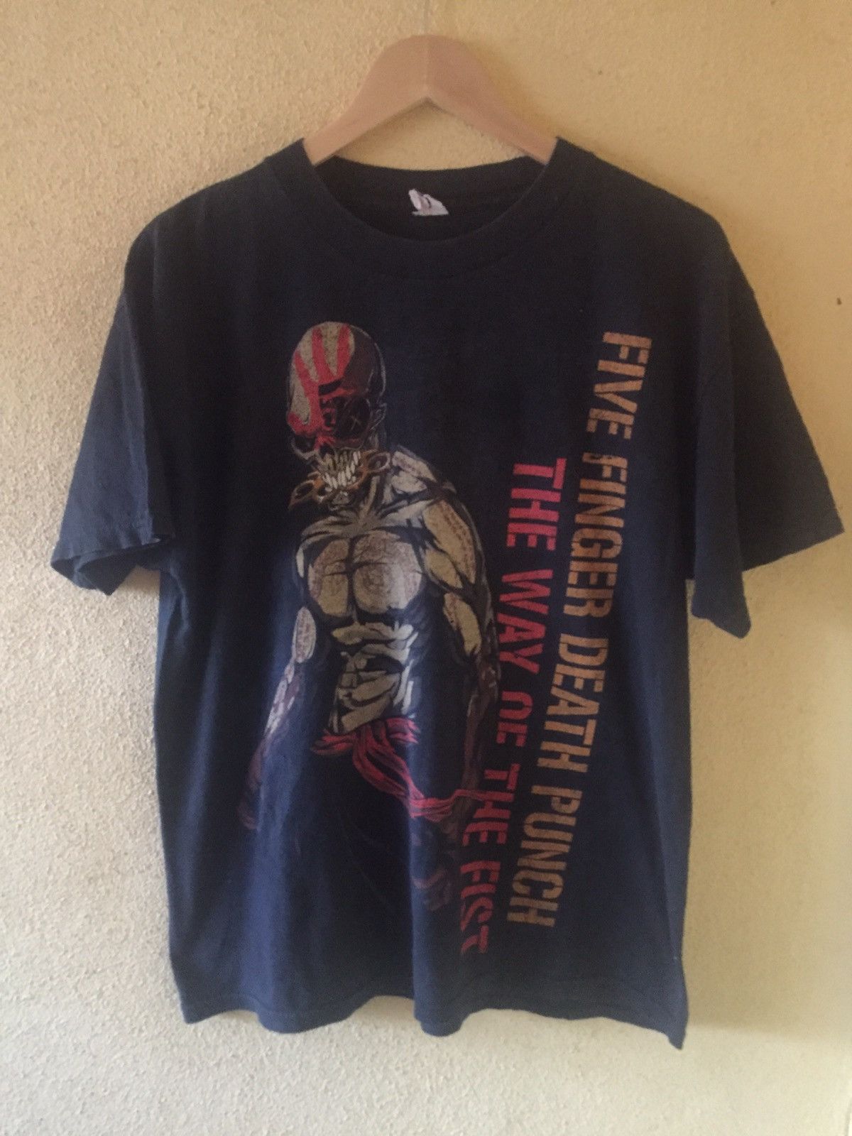 Band Tees Vintage Five Finger Death Punch Rock Band Tee Tshirt Size US L / EU 52-54 / 3 - 1 Thumbnail