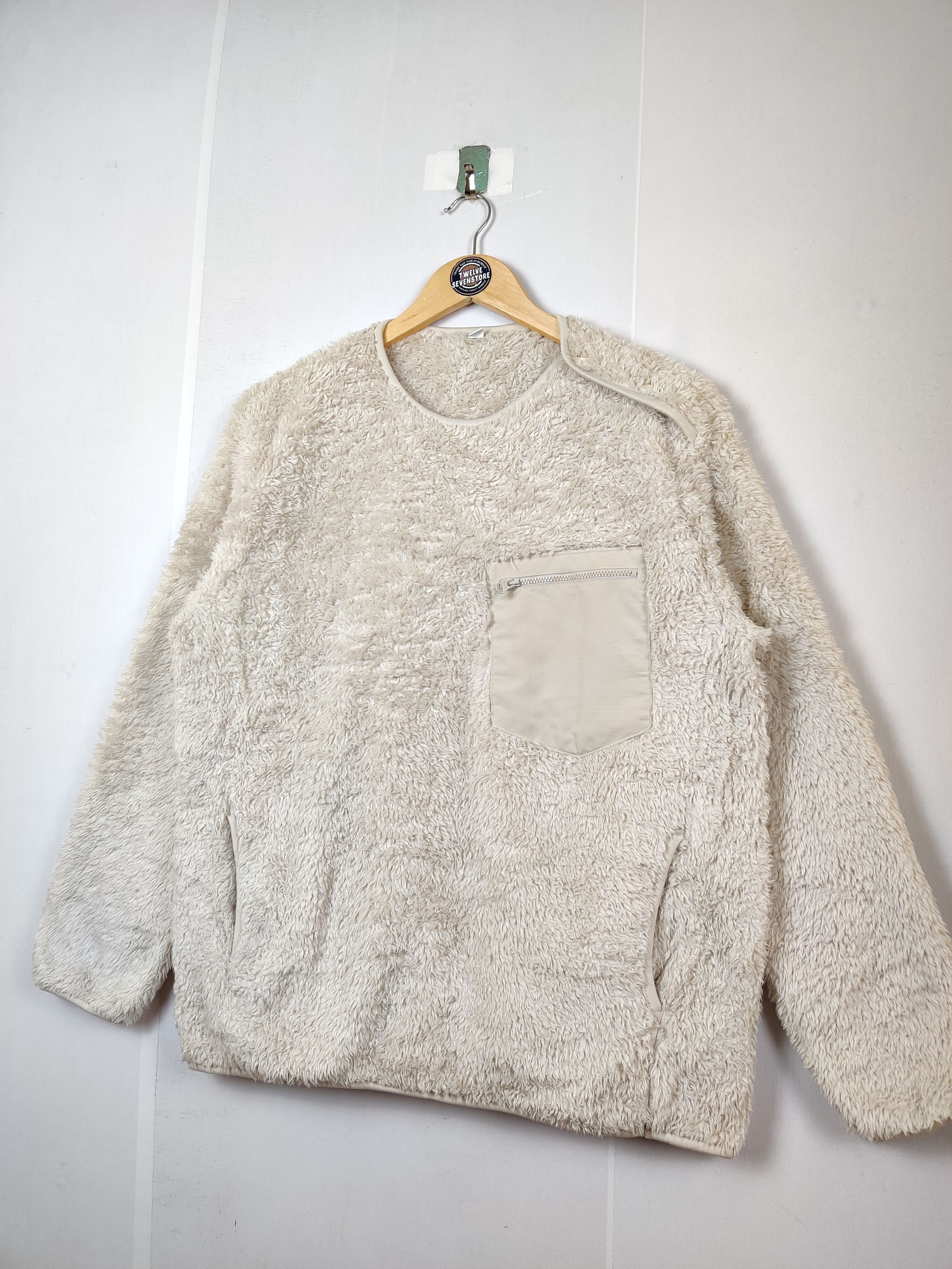 Uniqlo Vintage Uniqlo Fleece Zipper Jacket Size US M / EU 48-50 / 2 - 2 Thumbnail
