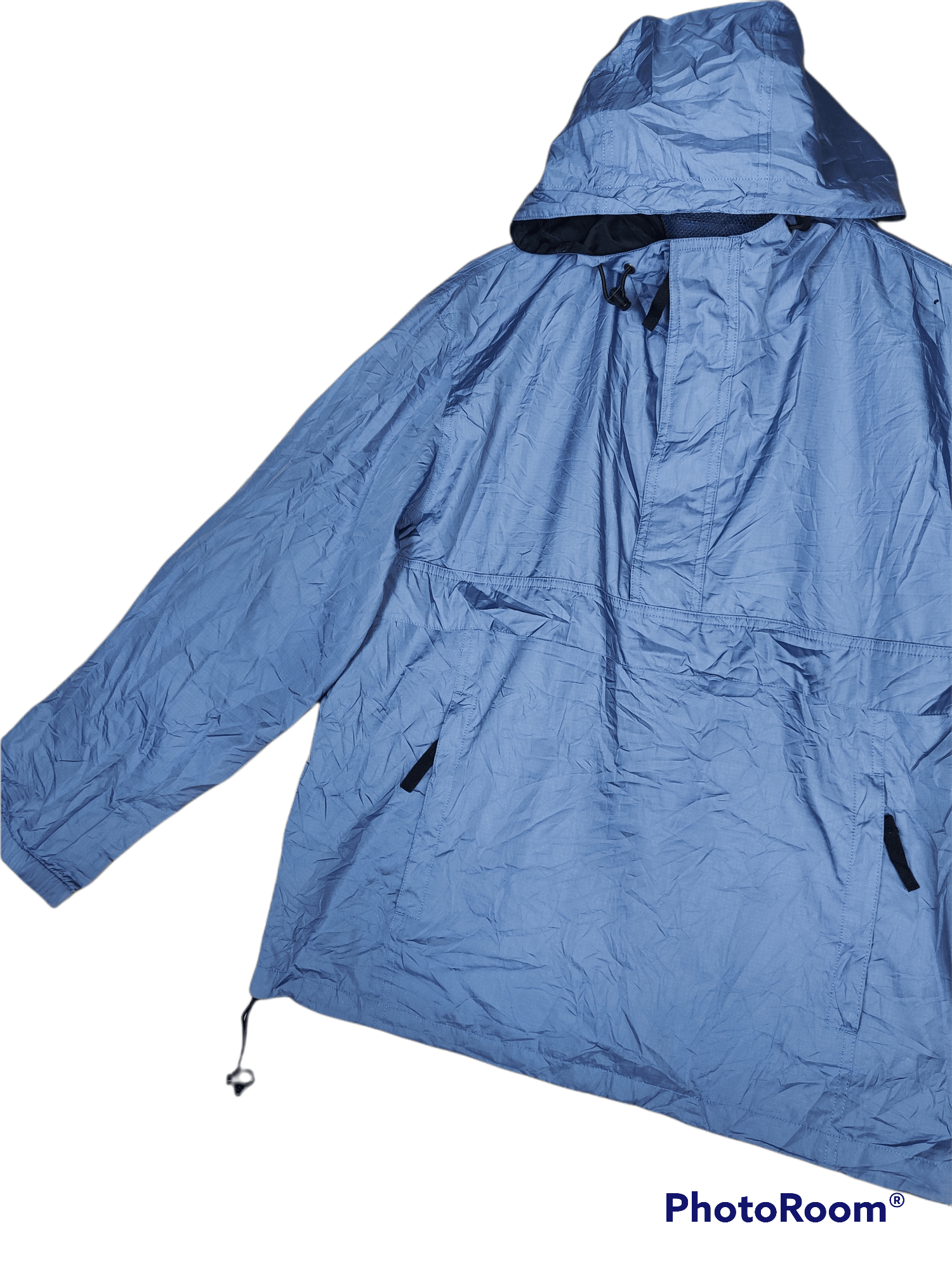Japanese Brand × Uniqlo × Vintage Vintage Uniqlo Japanese Brand Windbreaker Hoodie Jacket Size US M / EU 48-50 / 2 - 2 Thumbnail
