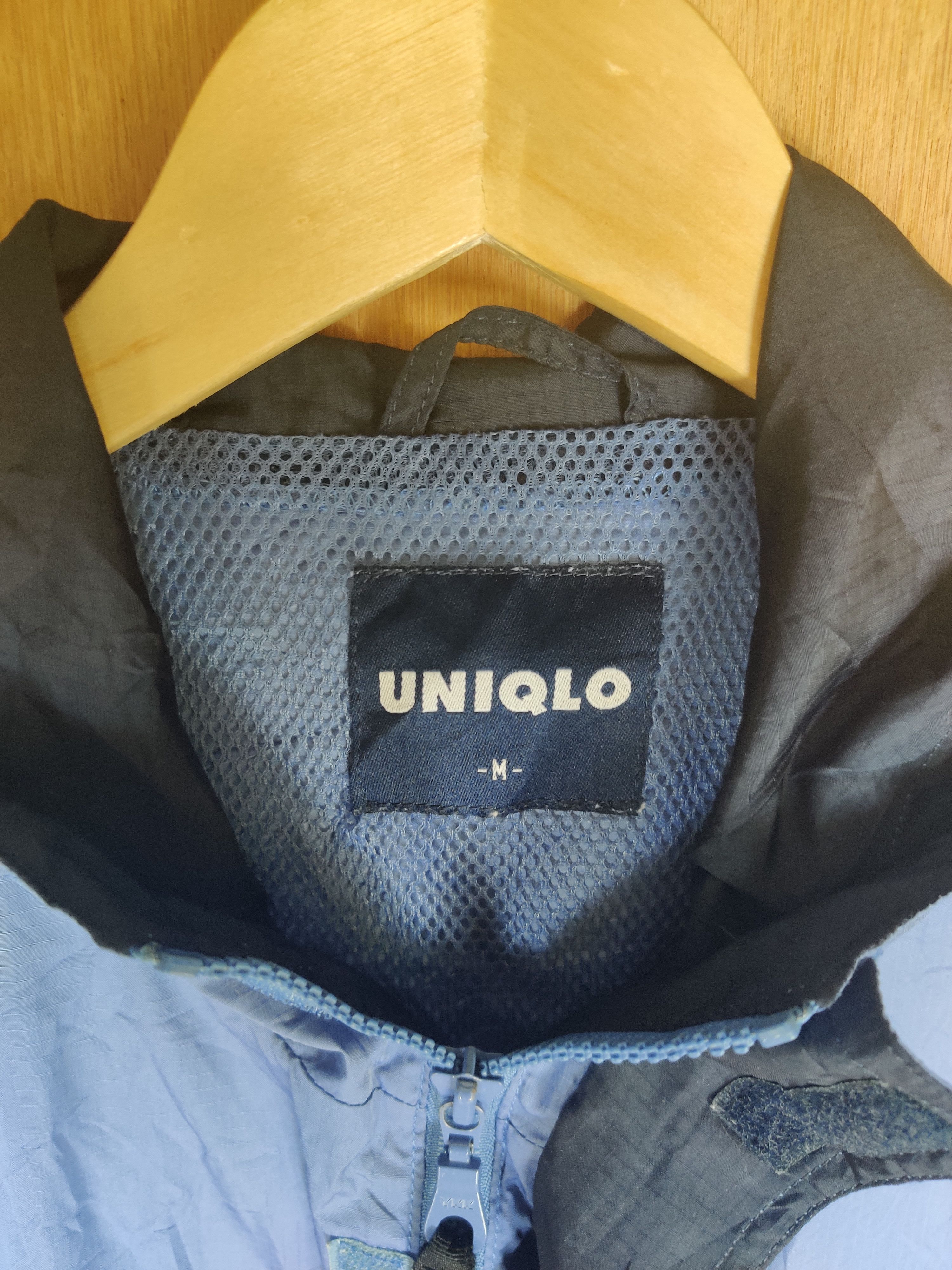 Japanese Brand × Uniqlo × Vintage Vintage Uniqlo Japanese Brand Windbreaker Hoodie Jacket Size US M / EU 48-50 / 2 - 4 Thumbnail