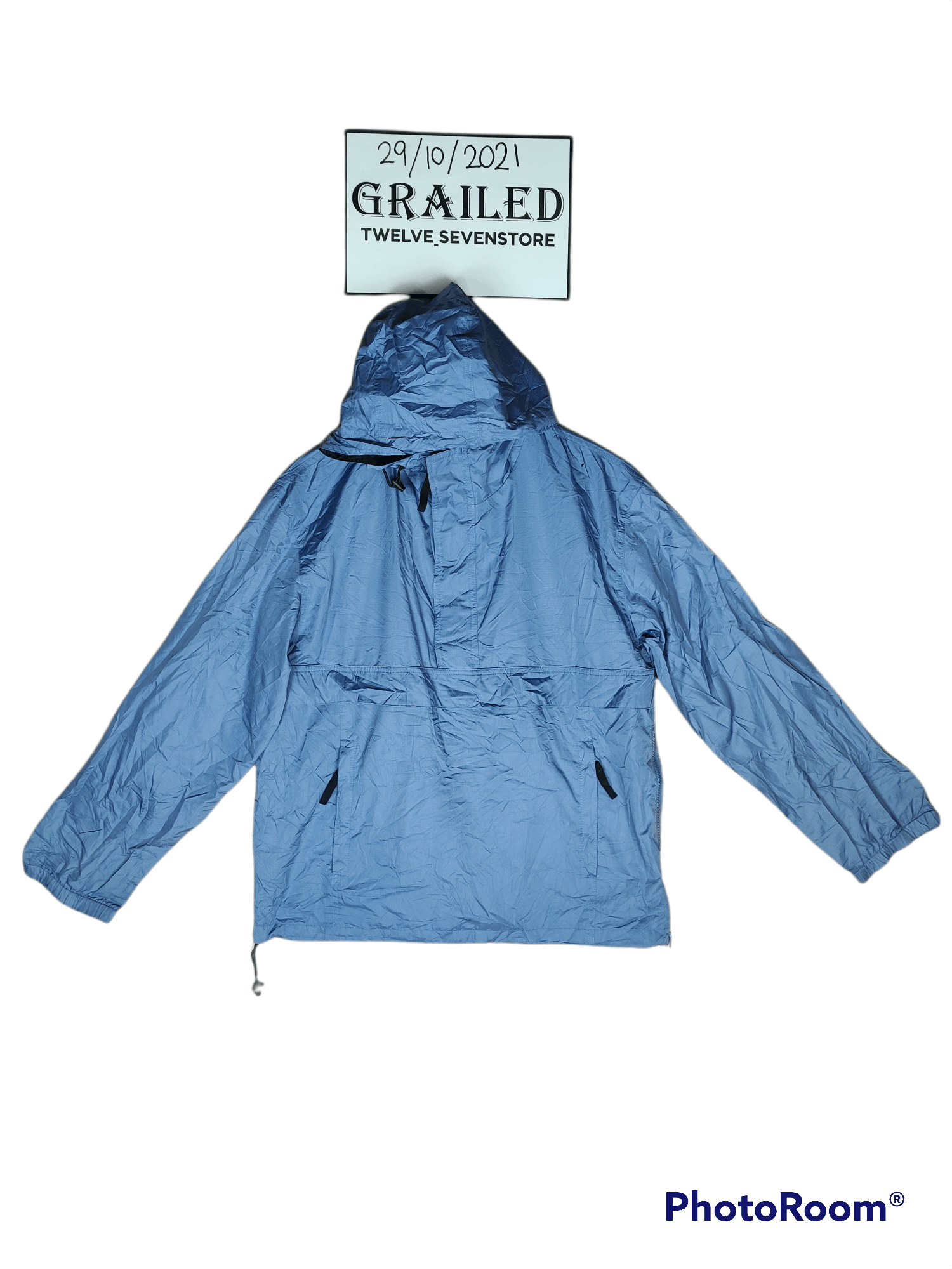 Japanese Brand × Uniqlo × Vintage Vintage Uniqlo Japanese Brand Windbreaker Hoodie Jacket Size US M / EU 48-50 / 2 - 1 Thumbnail