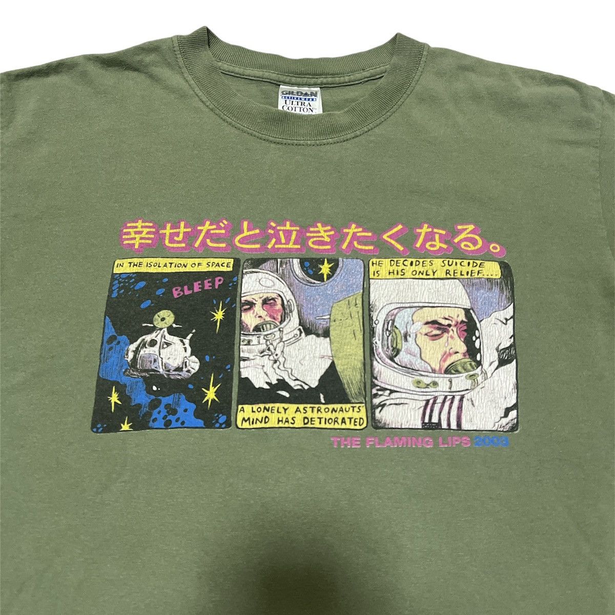 Band Tees Vintage The Flaming Lips T shirt 2003 Size US M / EU 48-50 / 2 - 2 Thumbnail