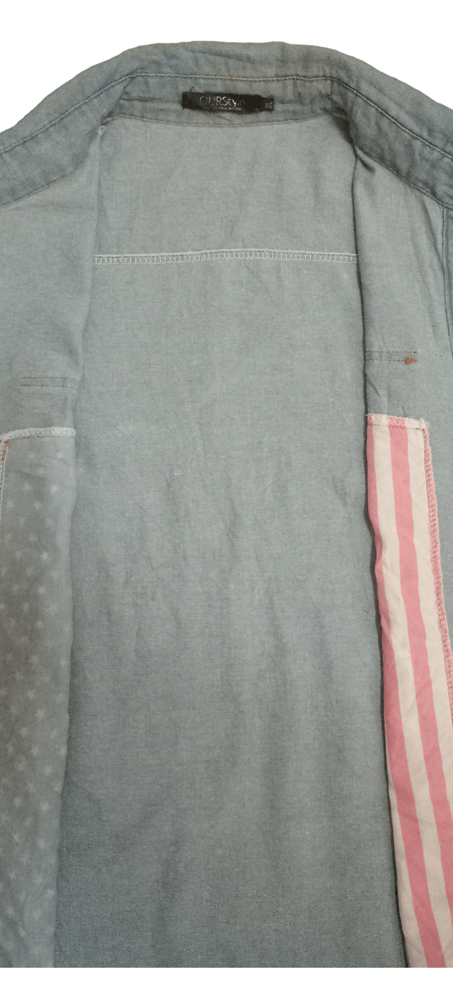Japanese Brand Vintage Japanese Brand Distressed Shirt Button Up Size US M / EU 48-50 / 2 - 5 Thumbnail