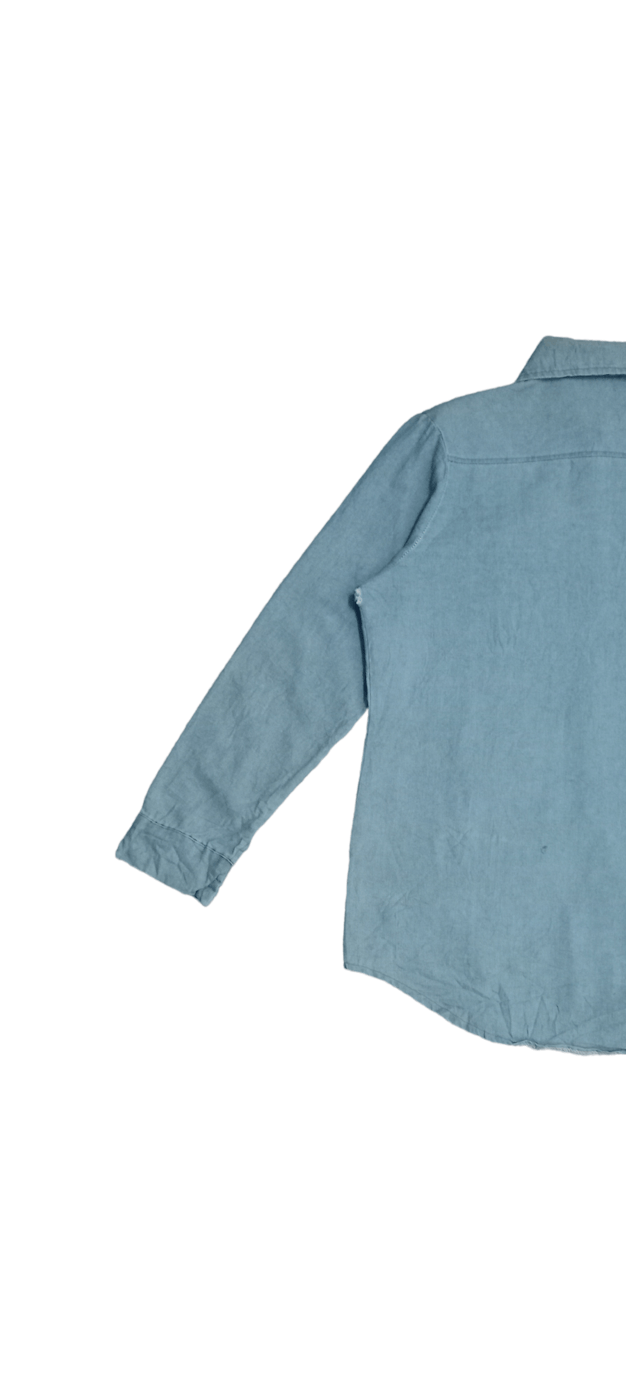 Japanese Brand Vintage Japanese Brand Distressed Shirt Button Up Size US M / EU 48-50 / 2 - 8 Thumbnail