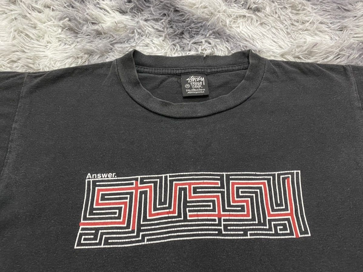 💥RARE💥 Vintage 80s STÜSSY “Amazement” Fresh Gear Australia