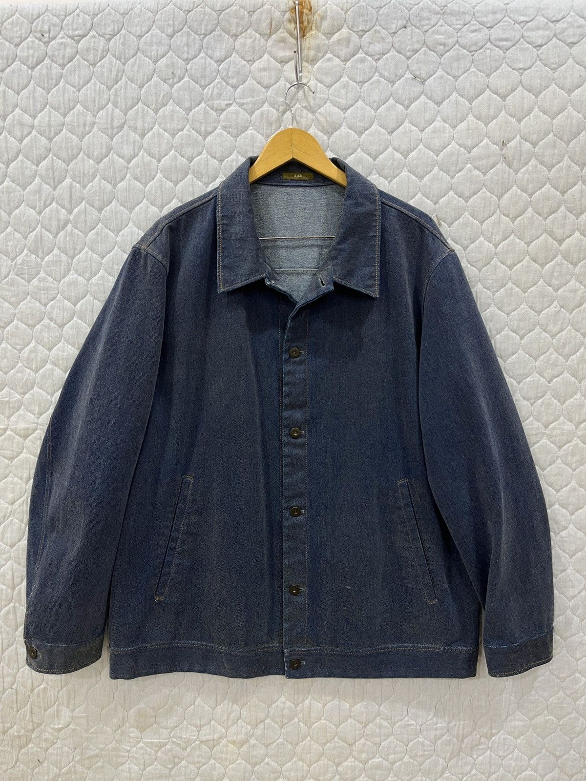 Yohji Yamamoto (Bbb). AAR YOHJI YAMAMOTO JAPAN HYPE DENIM JACKET Size US L / EU 52-54 / 3 - 1 Thumbnail