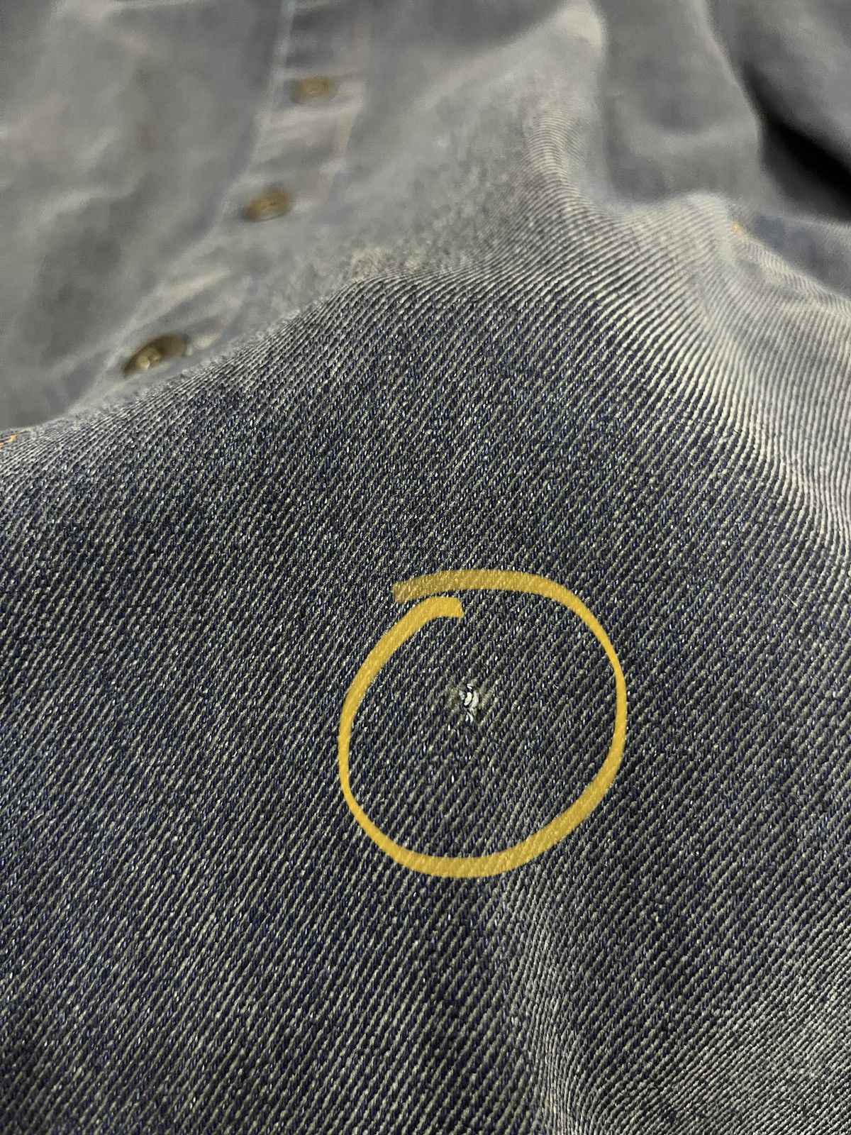 Yohji Yamamoto (Bbb). AAR YOHJI YAMAMOTO JAPAN HYPE DENIM JACKET Size US L / EU 52-54 / 3 - 14 Thumbnail
