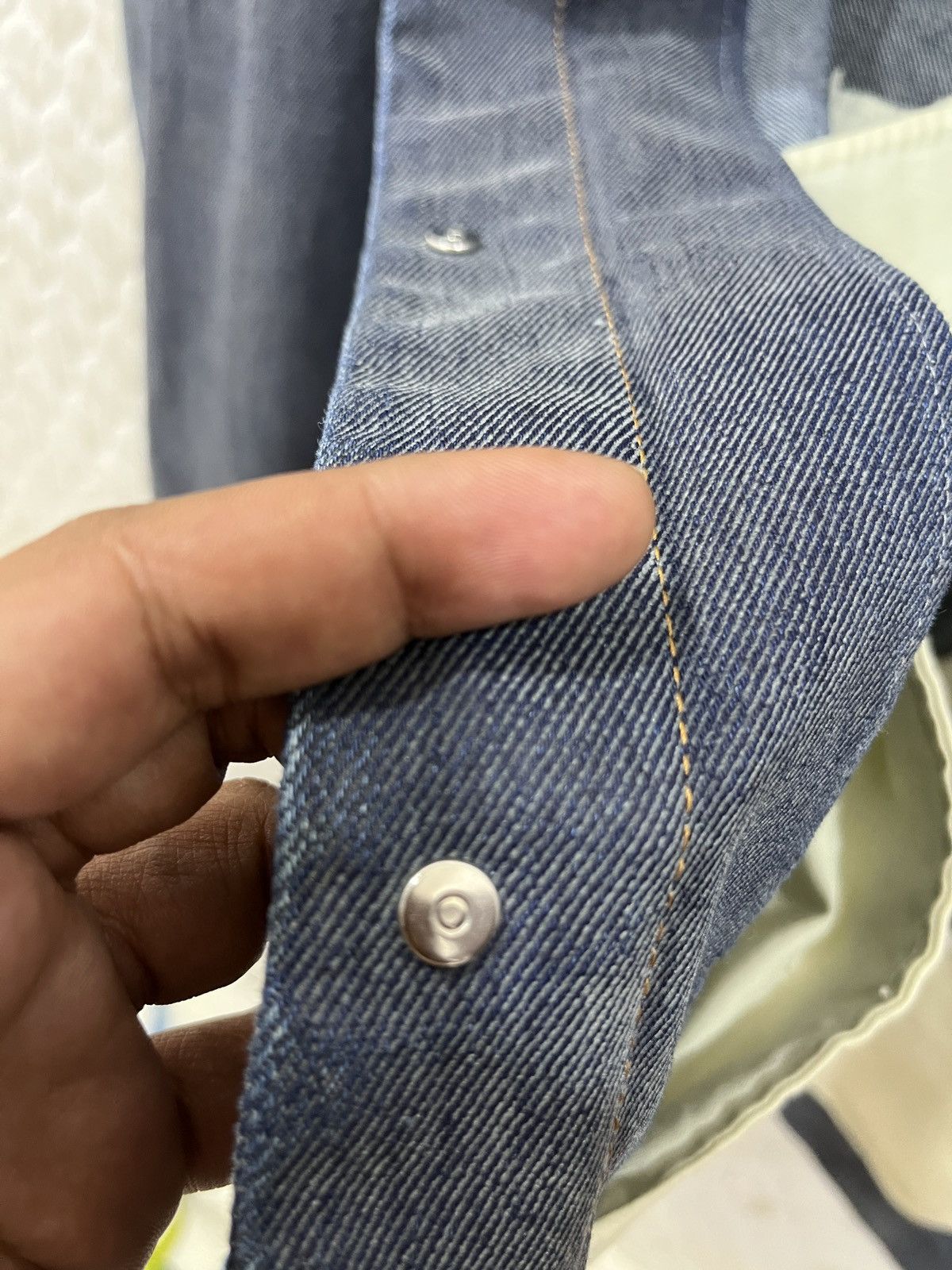 Yohji Yamamoto (Bbb). AAR YOHJI YAMAMOTO JAPAN HYPE DENIM JACKET Size US L / EU 52-54 / 3 - 12 Thumbnail