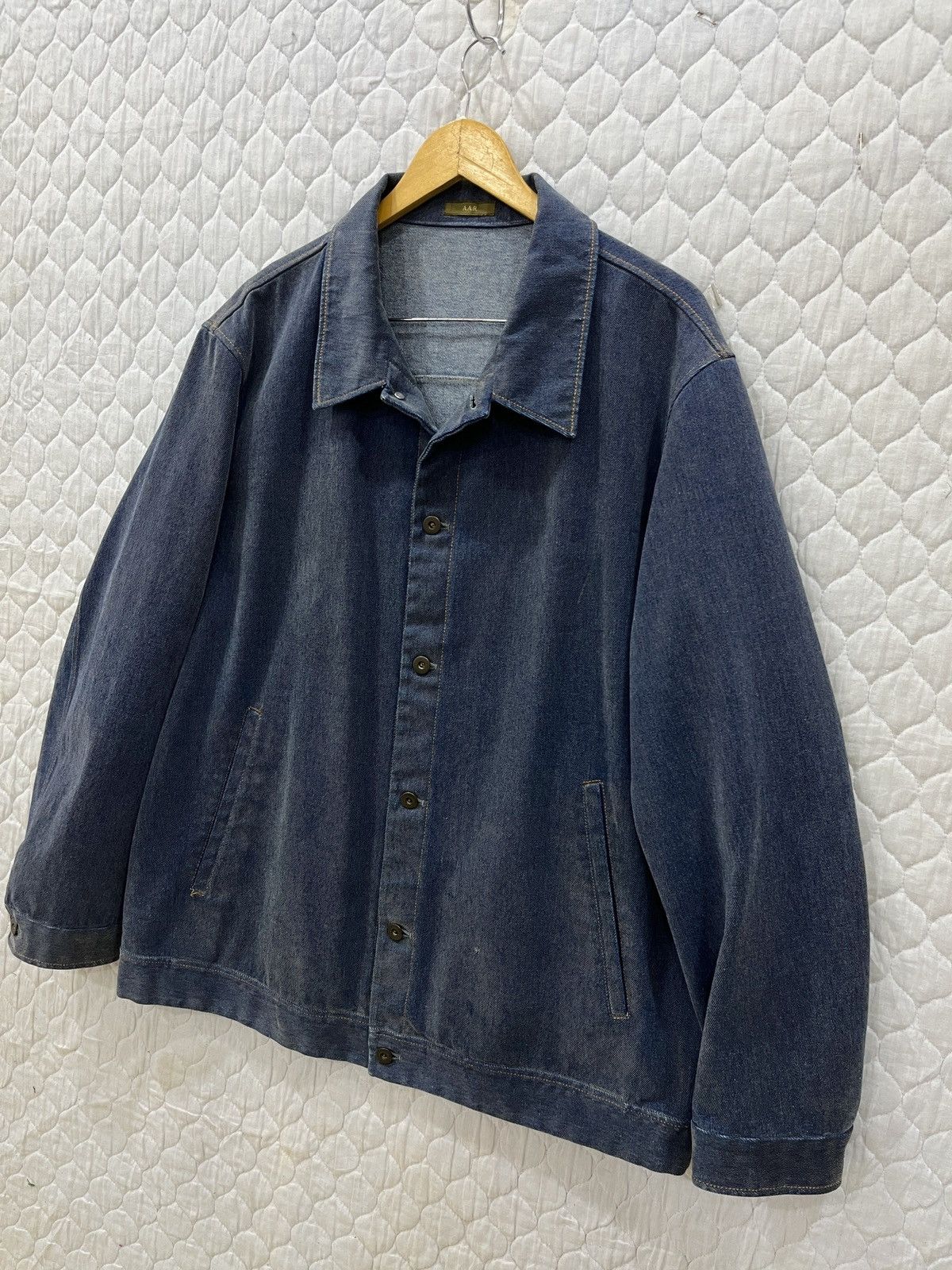 Yohji Yamamoto (Bbb). AAR YOHJI YAMAMOTO JAPAN HYPE DENIM JACKET Size US L / EU 52-54 / 3 - 2 Thumbnail