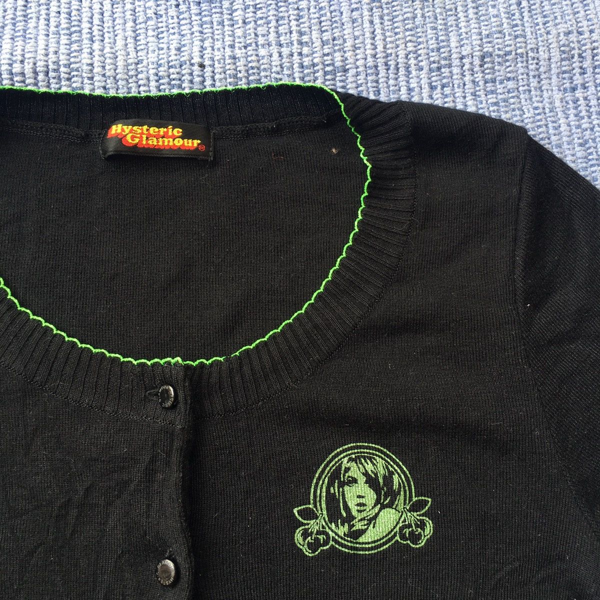 Hysteric Glamour vintage 90s black top Size M / US 6-8 / IT 42-44 - 2 Thumbnail