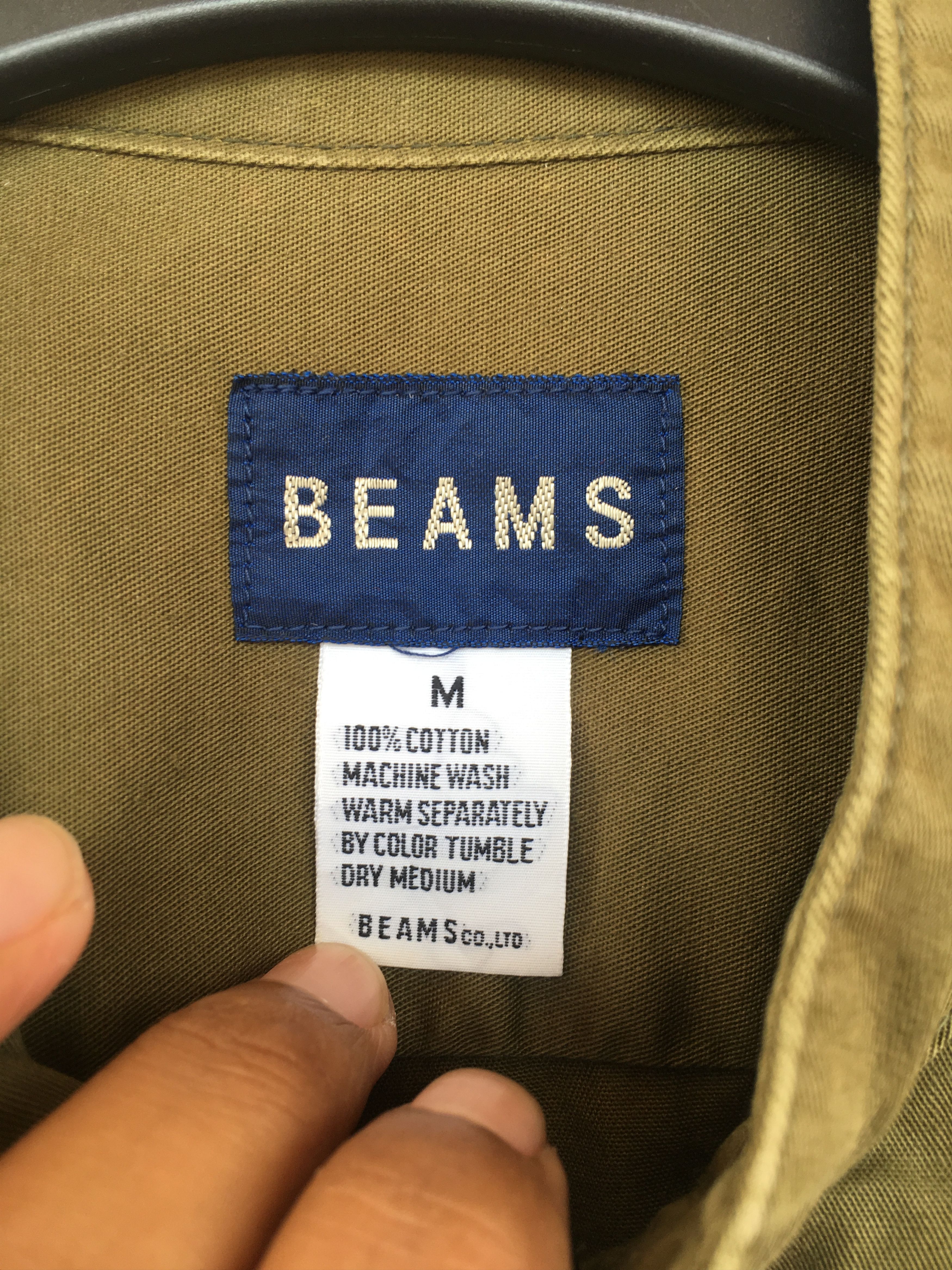 Beams Plus beams zip up shirt Size US M / EU 48-50 / 2 - 10 Thumbnail