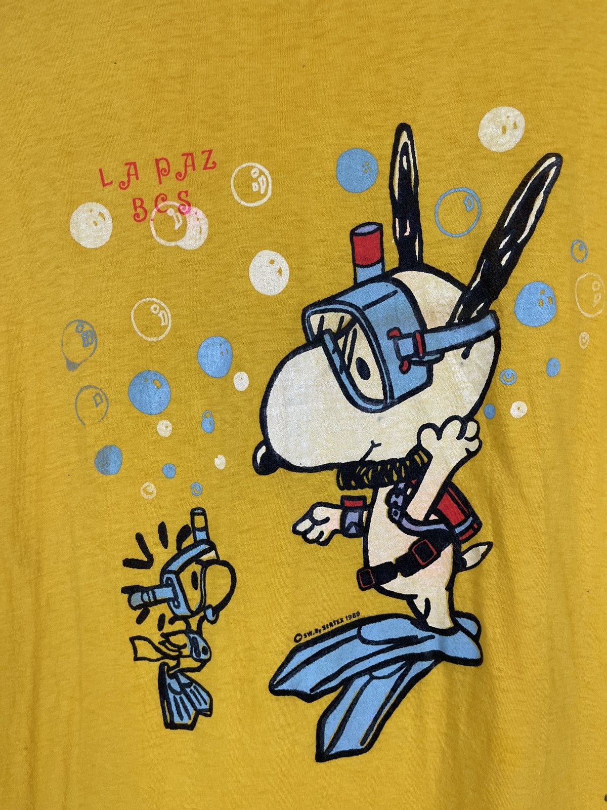 Cartoon Network × Vintage 💰BINDING OFFER 💸 Vintage 1989 SNOOPY Apple Brand Size US M / EU 48-50 / 2 - 2 Thumbnail