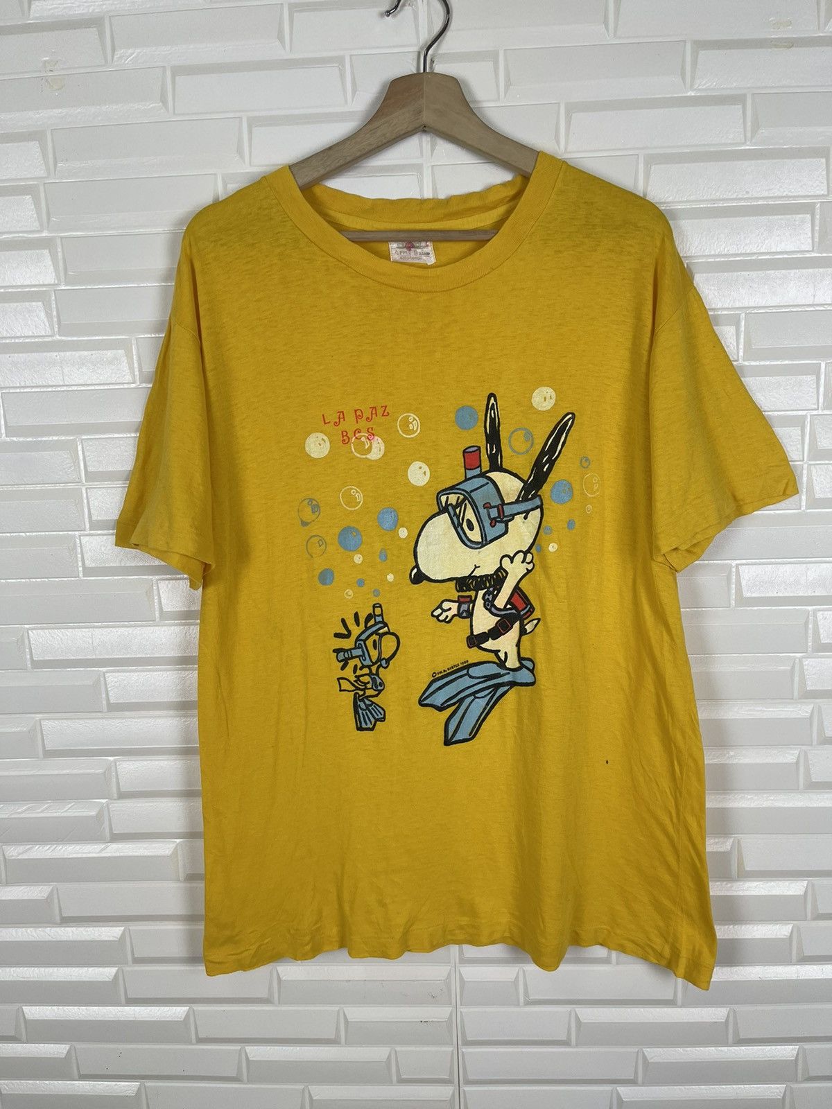 Cartoon Network × Vintage 💰BINDING OFFER 💸 Vintage 1989 SNOOPY Apple Brand Size US M / EU 48-50 / 2 - 6 Thumbnail