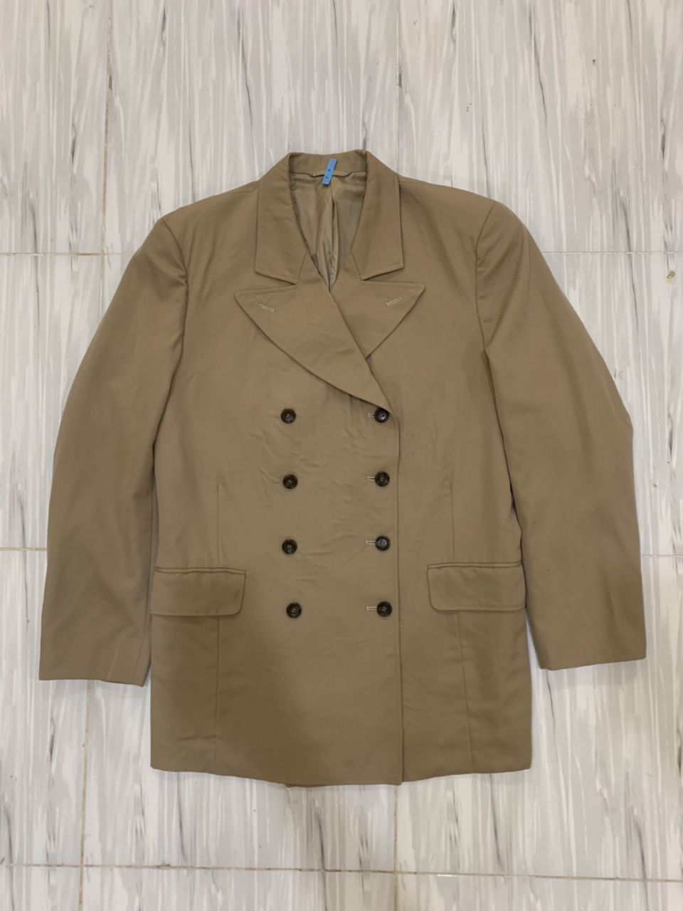 CABANE de ZUCCa Luxury Zucca Double Breasted Coat Size US M / EU 48-50 / 2 - 1 Thumbnail
