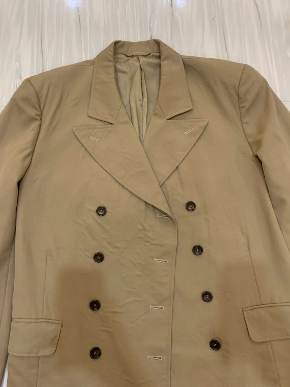 CABANE de ZUCCa Luxury Zucca Double Breasted Coat Size US M / EU 48-50 / 2 - 2 Thumbnail