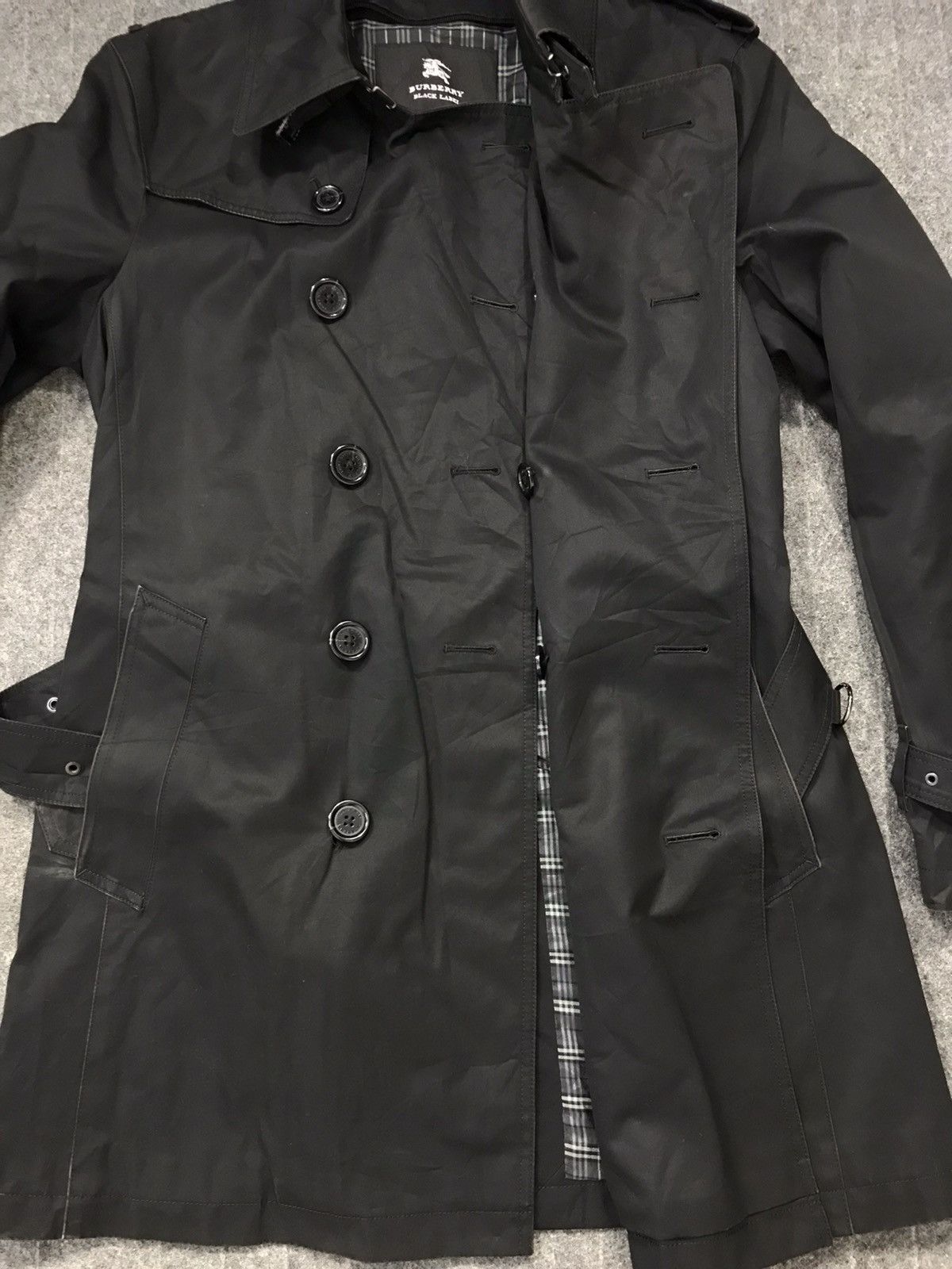 Burberry Burberry Black Label Trench Coat Double Breasted K1133j Size L / US 10 / IT 46 - 2 Thumbnail