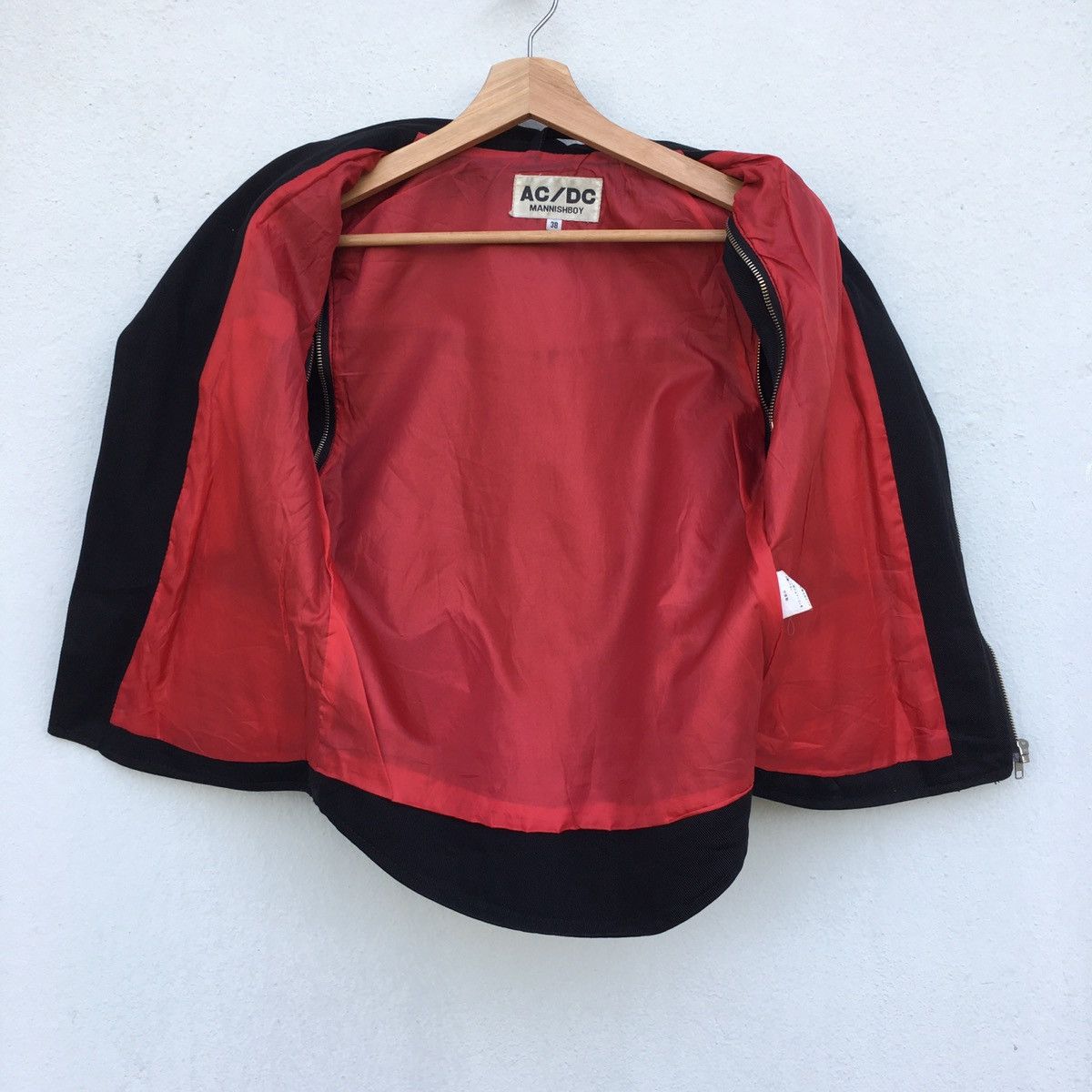 Japanese Brand Japanese Wool Detachable Zip Biker Jacket Size US S / EU 44-46 / 1 - 9 Thumbnail