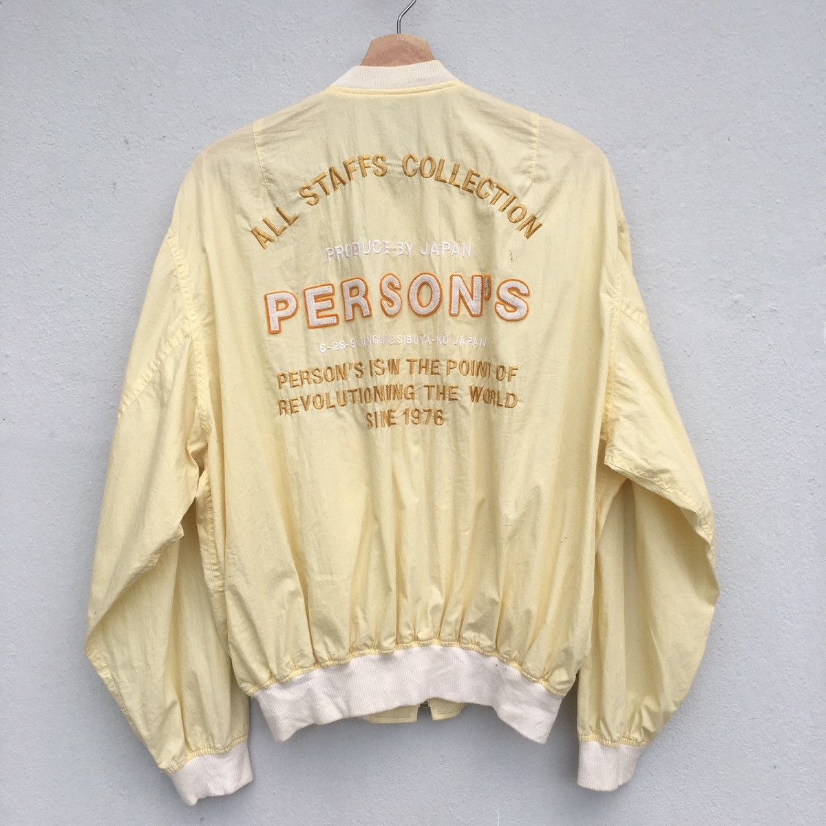 Japanese Brand Person’s Embroidery Zipper Bomber Size US M / EU 48-50 / 2 - 1 Thumbnail
