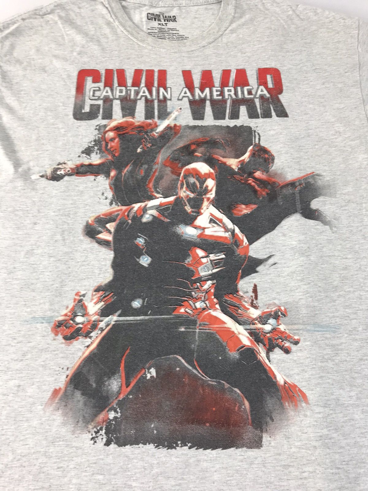 Marvel Comics Marvel Civil War Captain America Superhero Character Movie Size US XL / EU 56 / 4 - 4 Thumbnail