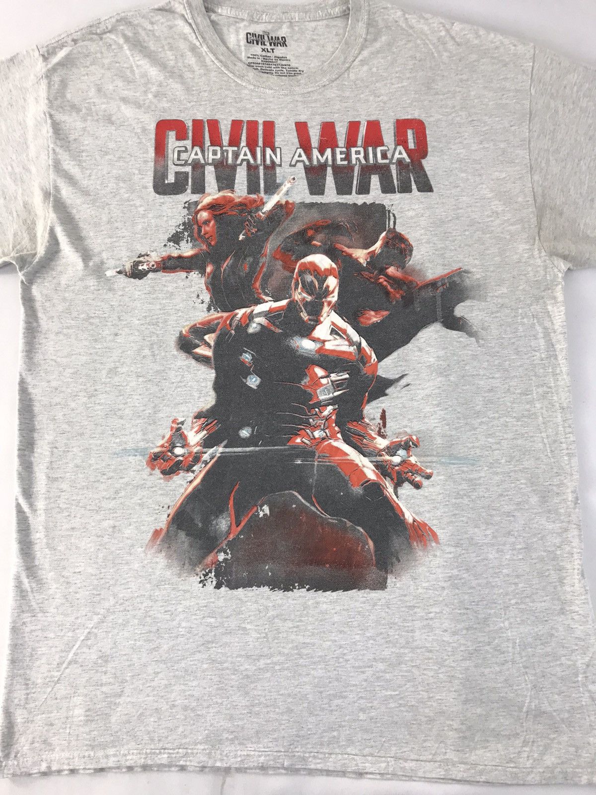 Marvel Comics Marvel Civil War Captain America Superhero Character Movie Size US XL / EU 56 / 4 - 3 Thumbnail