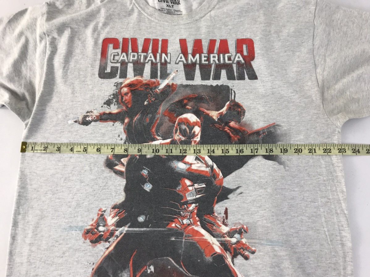 Marvel Comics Marvel Civil War Captain America Superhero Character Movie Size US XL / EU 56 / 4 - 6 Thumbnail
