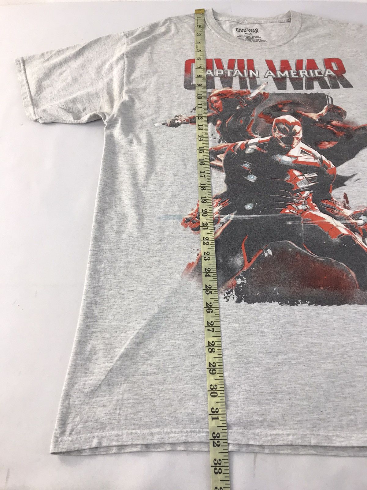 Marvel Comics Marvel Civil War Captain America Superhero Character Movie Size US XL / EU 56 / 4 - 7 Thumbnail