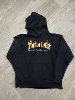 Felpa on sale thrasher militare