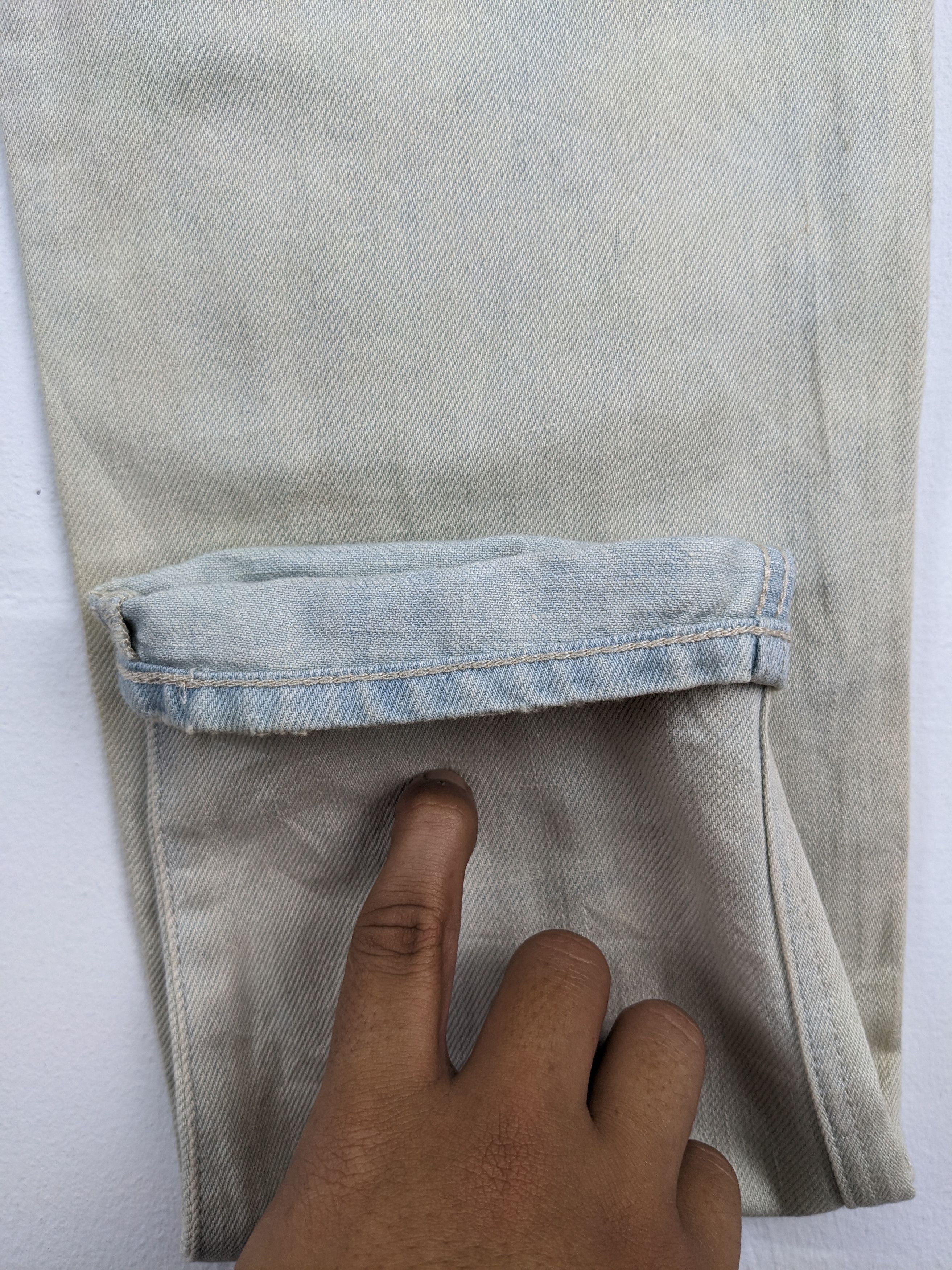 Ralph Lauren × Vintage Vintage Ralph Lauren Jeans Distressed Style Size US 29 - 16 Thumbnail