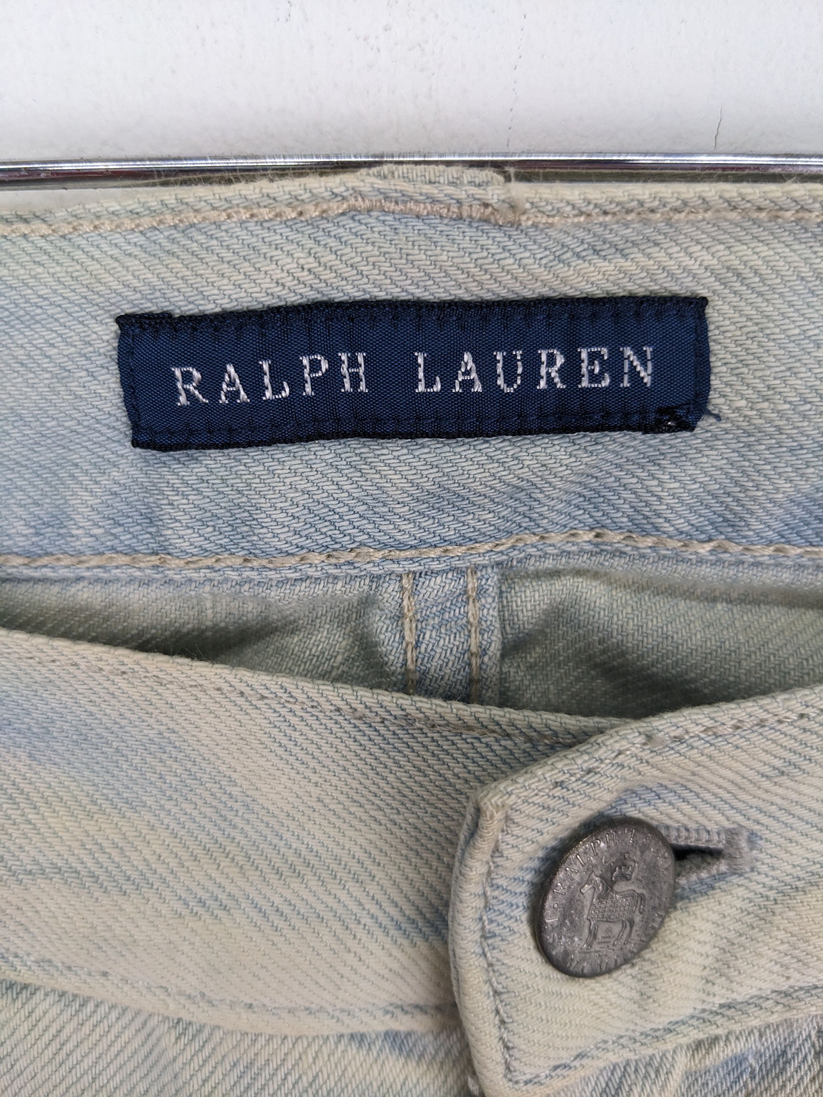Ralph Lauren × Vintage Vintage Ralph Lauren Jeans Distressed Style Size US 29 - 4 Thumbnail