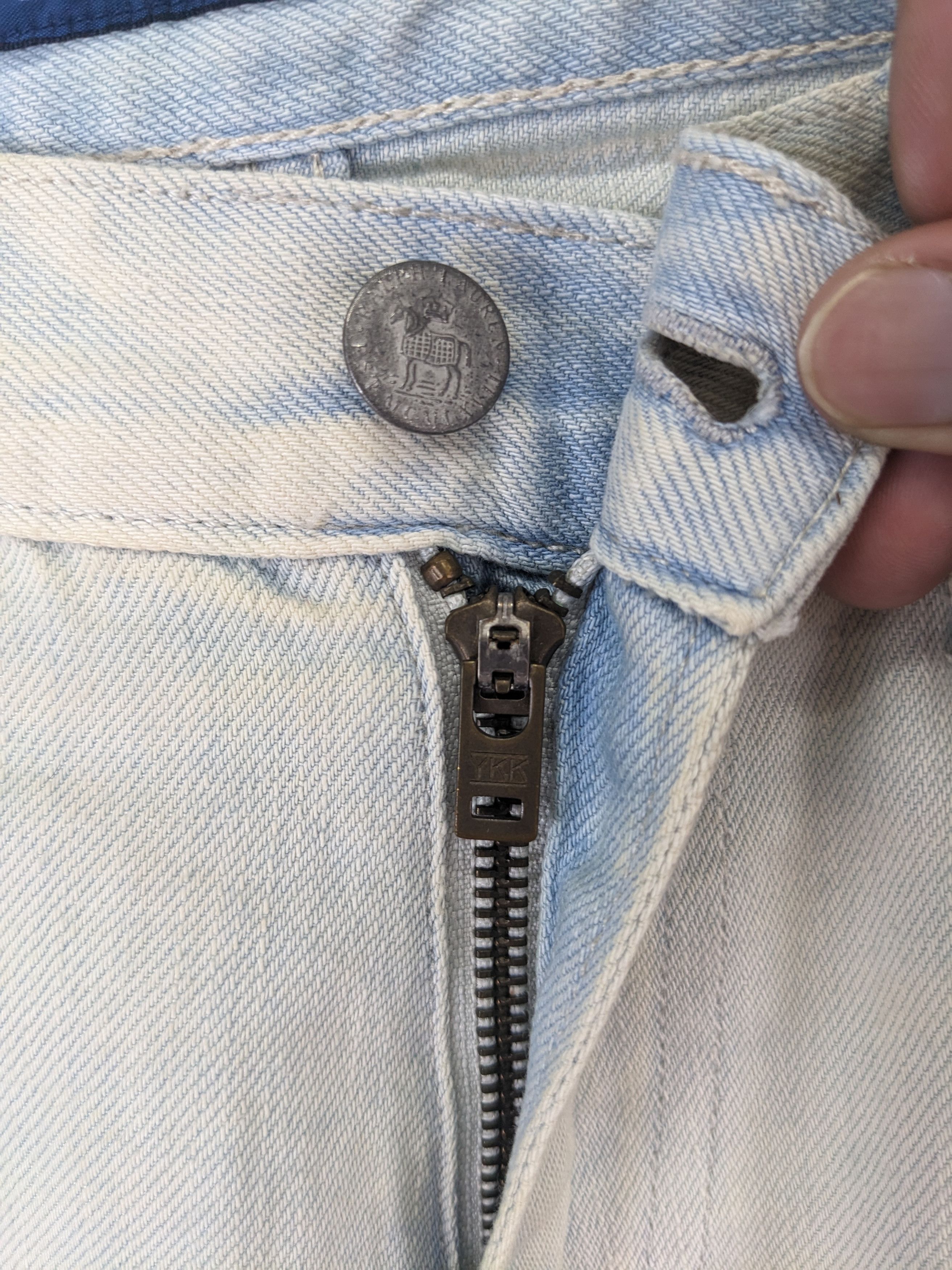 Ralph Lauren × Vintage Vintage Ralph Lauren Jeans Distressed Style Size US 29 - 9 Thumbnail