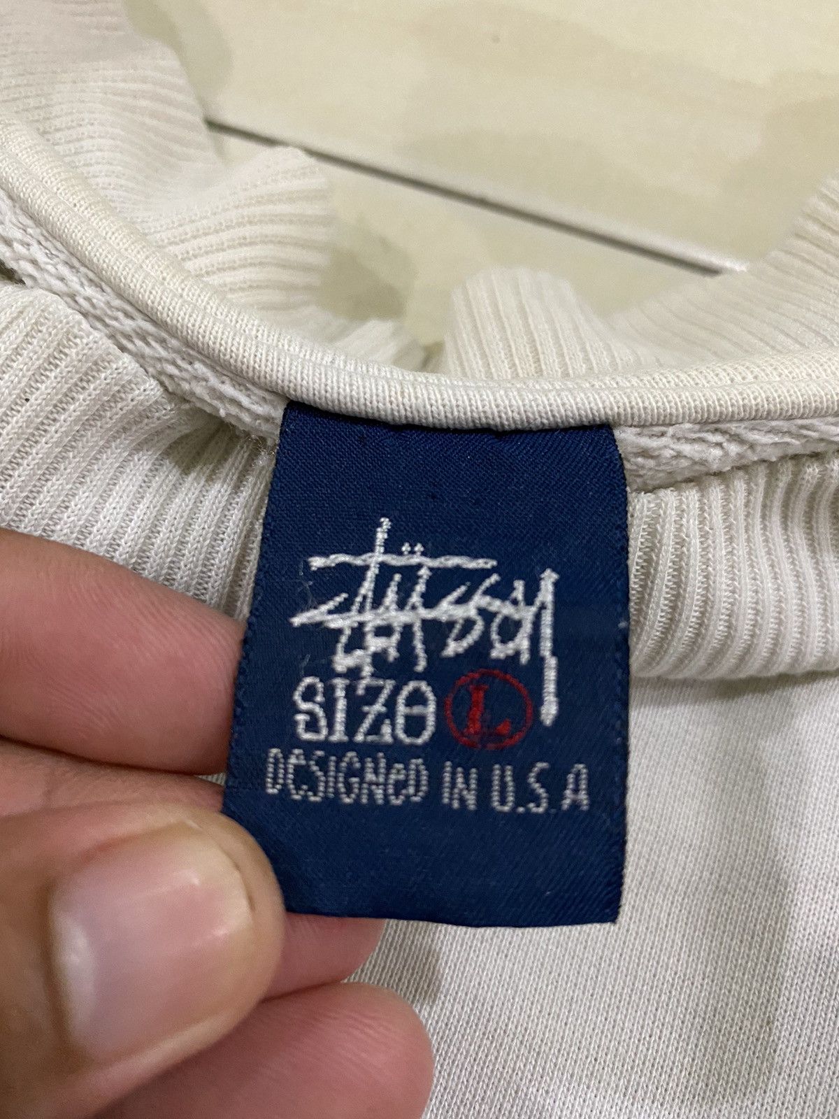Stussy Vintage Stussy distressed sweatshirt Size US M / EU 48-50 / 2 - 6 Thumbnail