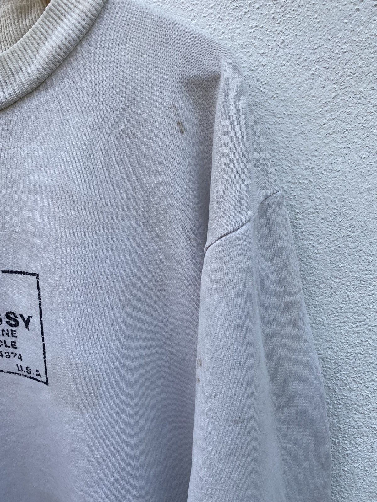 Stussy Vintage Stussy distressed sweatshirt Size US M / EU 48-50 / 2 - 4 Thumbnail
