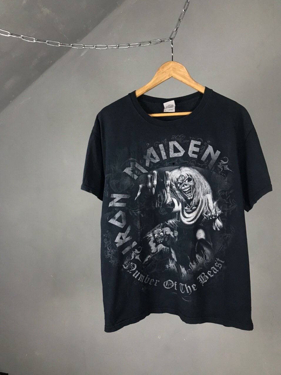 Band Tees Iron Maiden vintage rock band tee Size US L / EU 52-54 / 3 - 1 Thumbnail