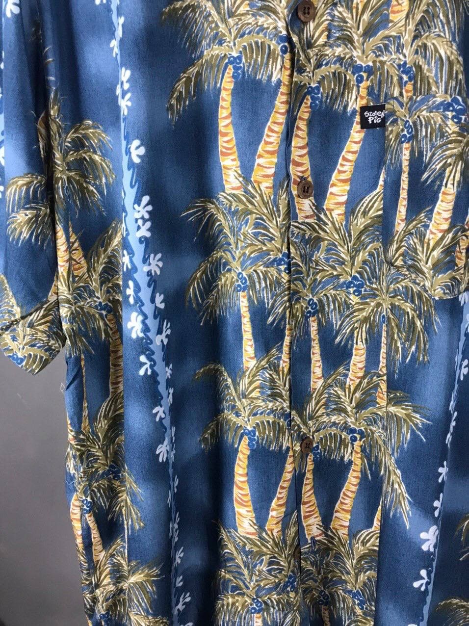 Vintage Hawaiian crazy vintage shirt Size US XXL / EU 58 / 5 - 6 Thumbnail