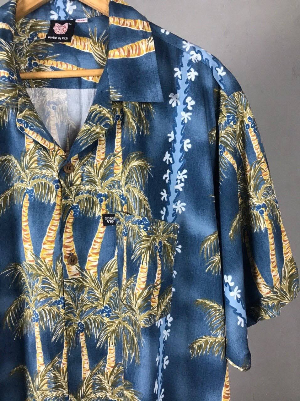 Vintage Hawaiian crazy vintage shirt Size US XXL / EU 58 / 5 - 2 Thumbnail