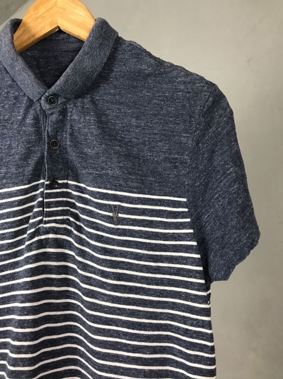 Allsaints Allsaints casual streetwear polo tee Size US S / EU 44-46 / 1 - 2 Thumbnail