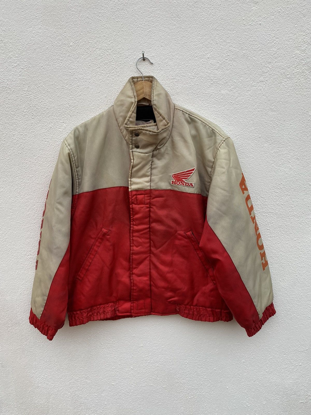 Honda × Vintage Vintage Honda Motorcycle racing jacket Size US M / EU 48-50 / 2 - 2 Thumbnail