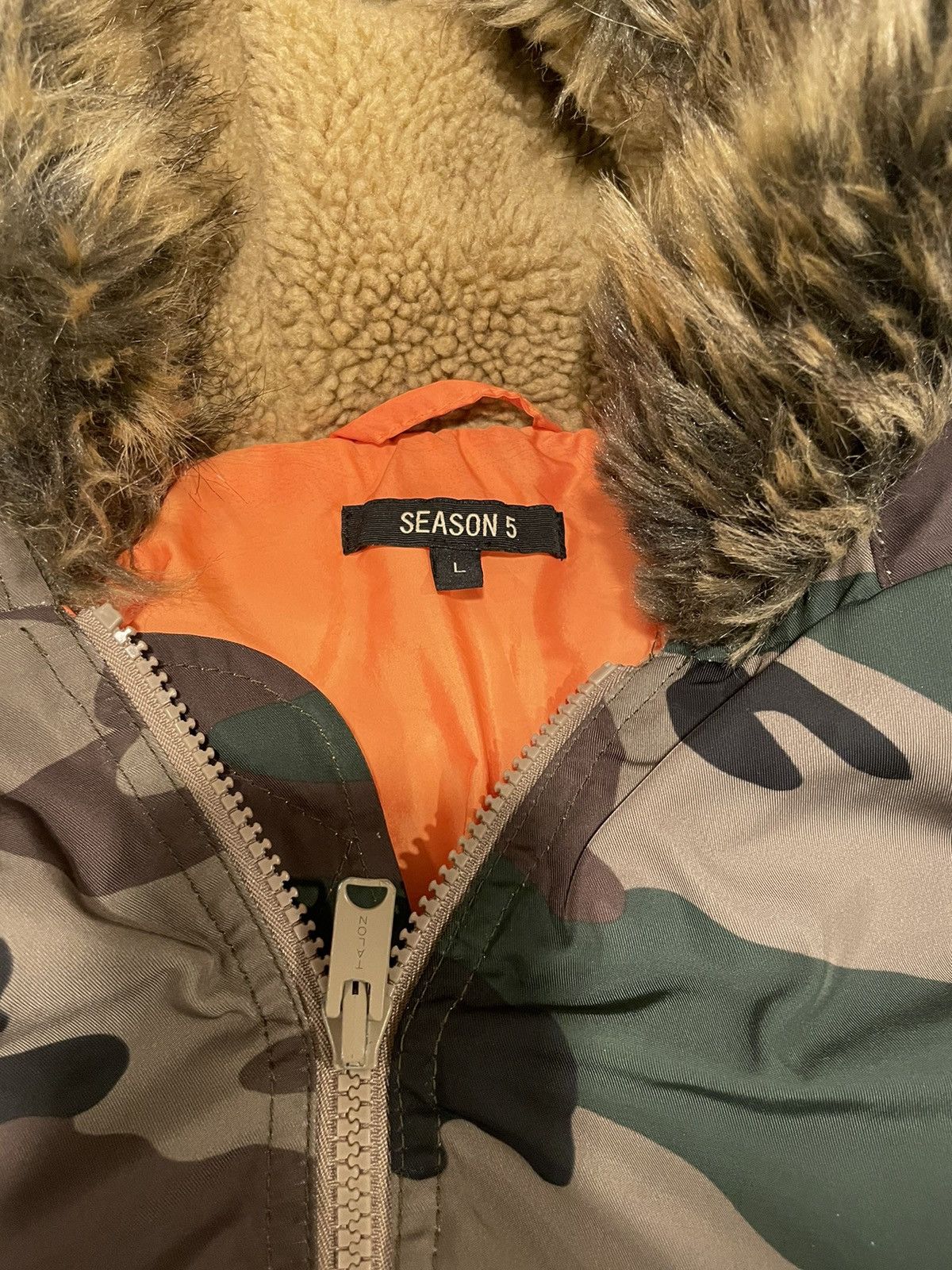 Yeezy Season Yeezy Season 5 Camo Bomber Jacket | Grailed