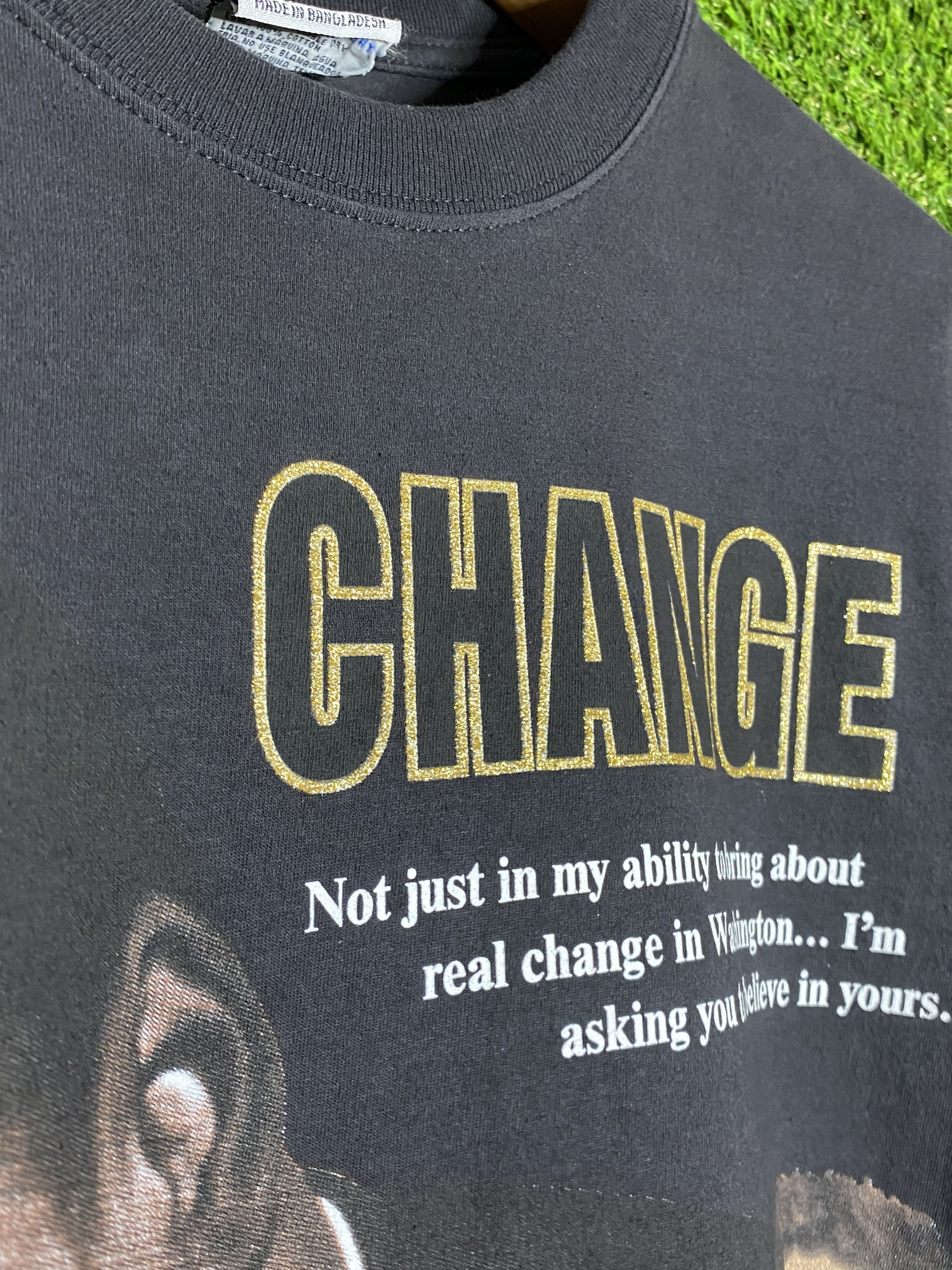 Rap Tees × Vintage 🚨Vintage Barack Obama MLK The Dream 00s Rap Tee T-Shirt Size US XXL / EU 58 / 5 - 6 Thumbnail