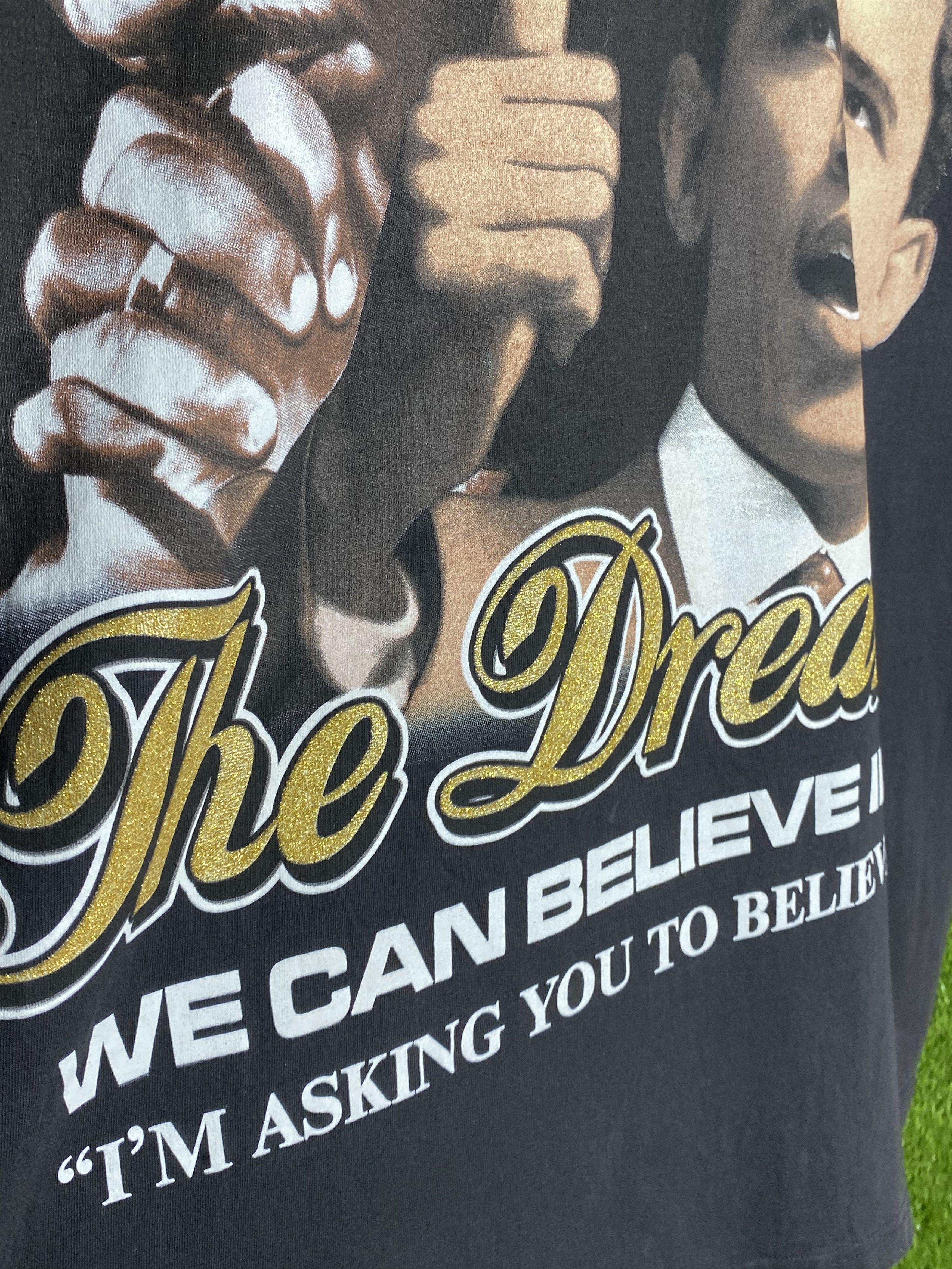 Rap Tees × Vintage 🚨Vintage Barack Obama MLK The Dream 00s Rap Tee T-Shirt Size US XXL / EU 58 / 5 - 5 Thumbnail