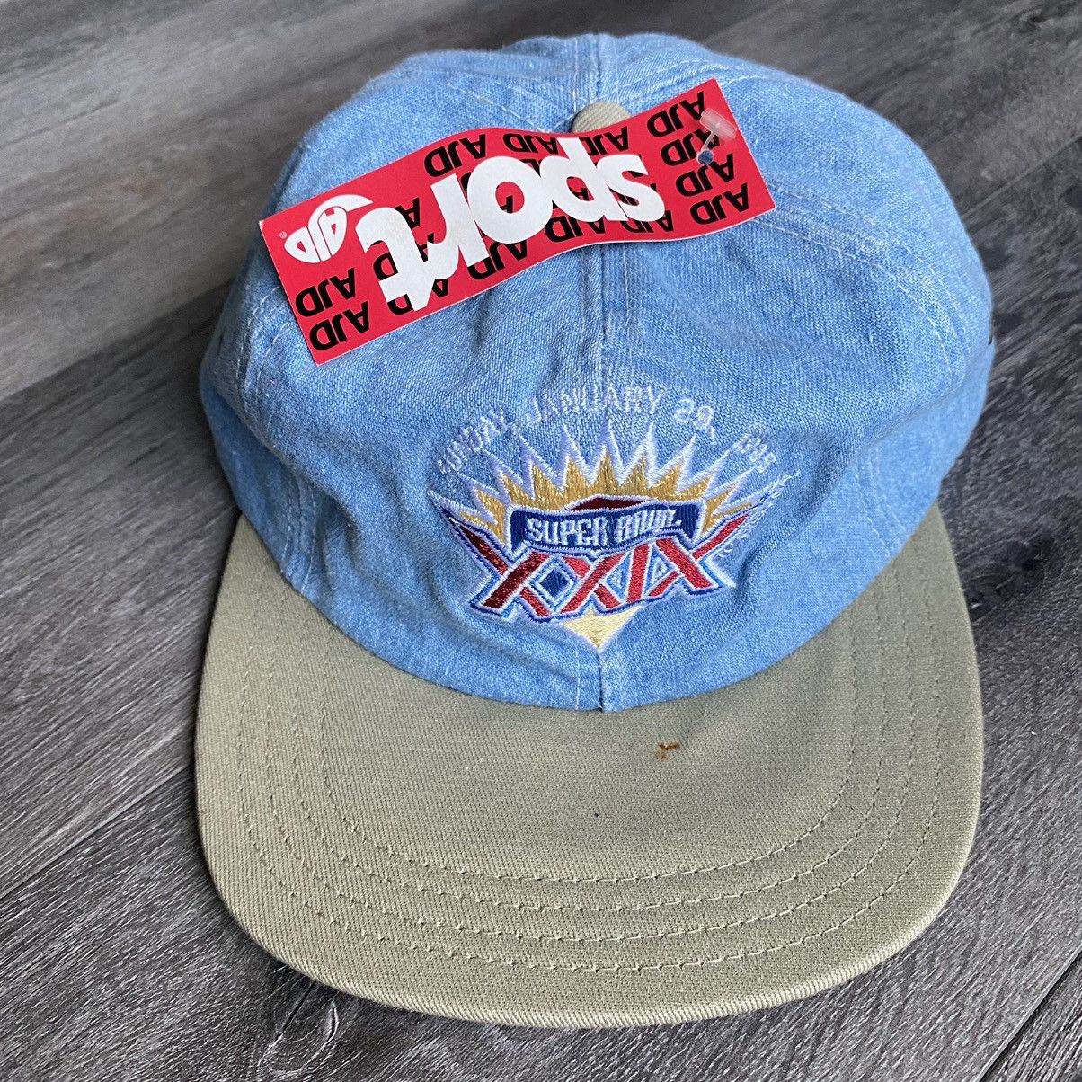 NFL New Vintage 1990s NFL Super Bowl XXIX 29 Logo SnapBack Hat Size ONE SIZE - 1 Thumbnail
