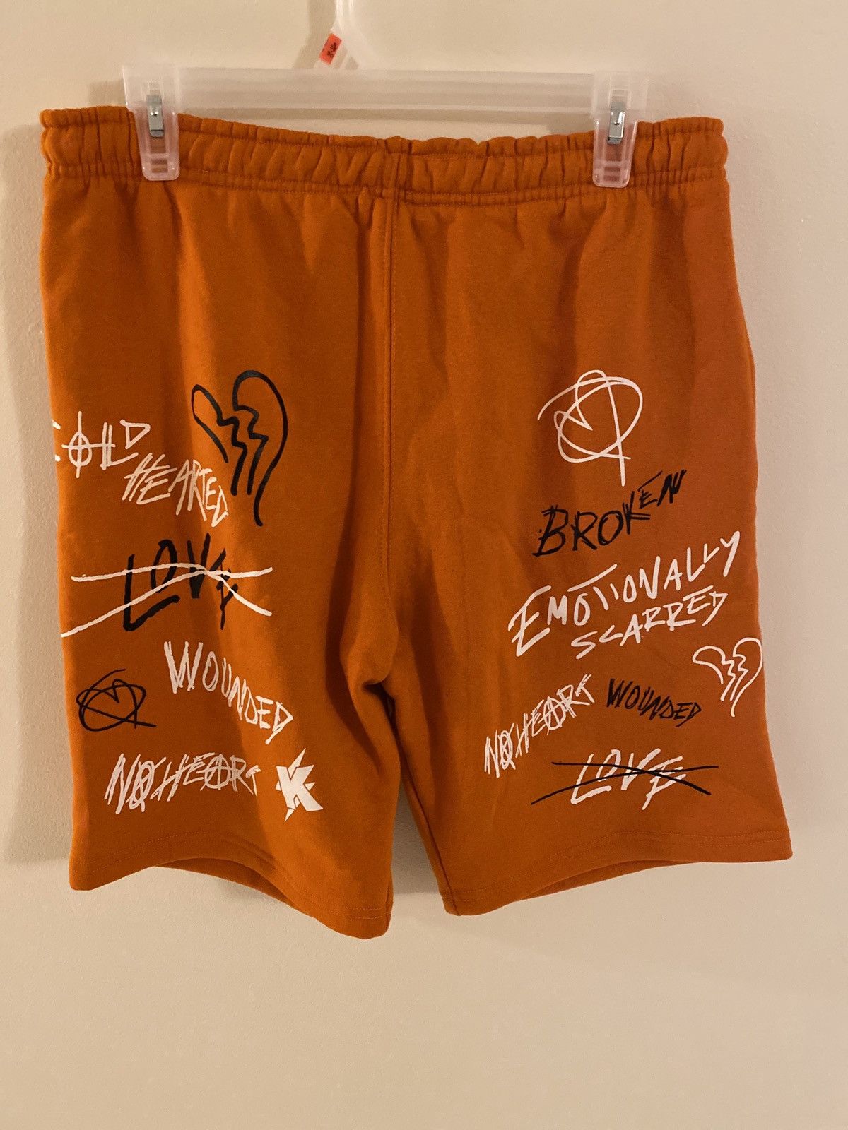 Vintage Cold Hearted Sweat Shorts Size US 32 / EU 48 - 2 Thumbnail
